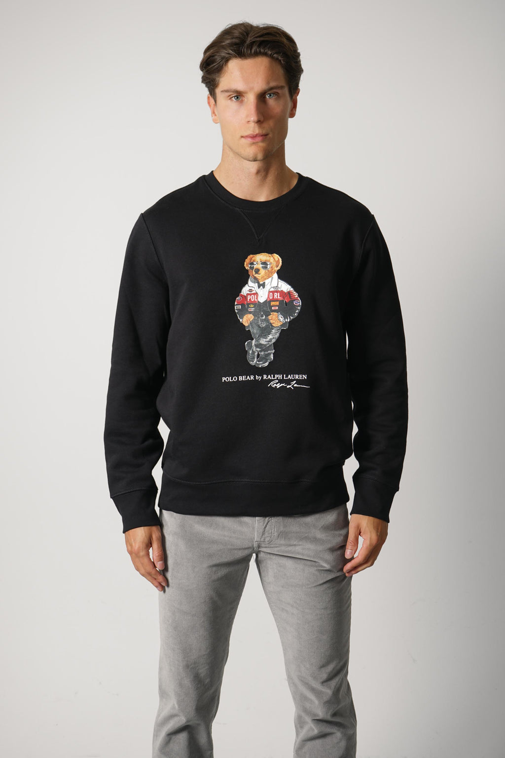 Ralph Lauren Polo Bear Fleece Sweatshirt – Polo Black