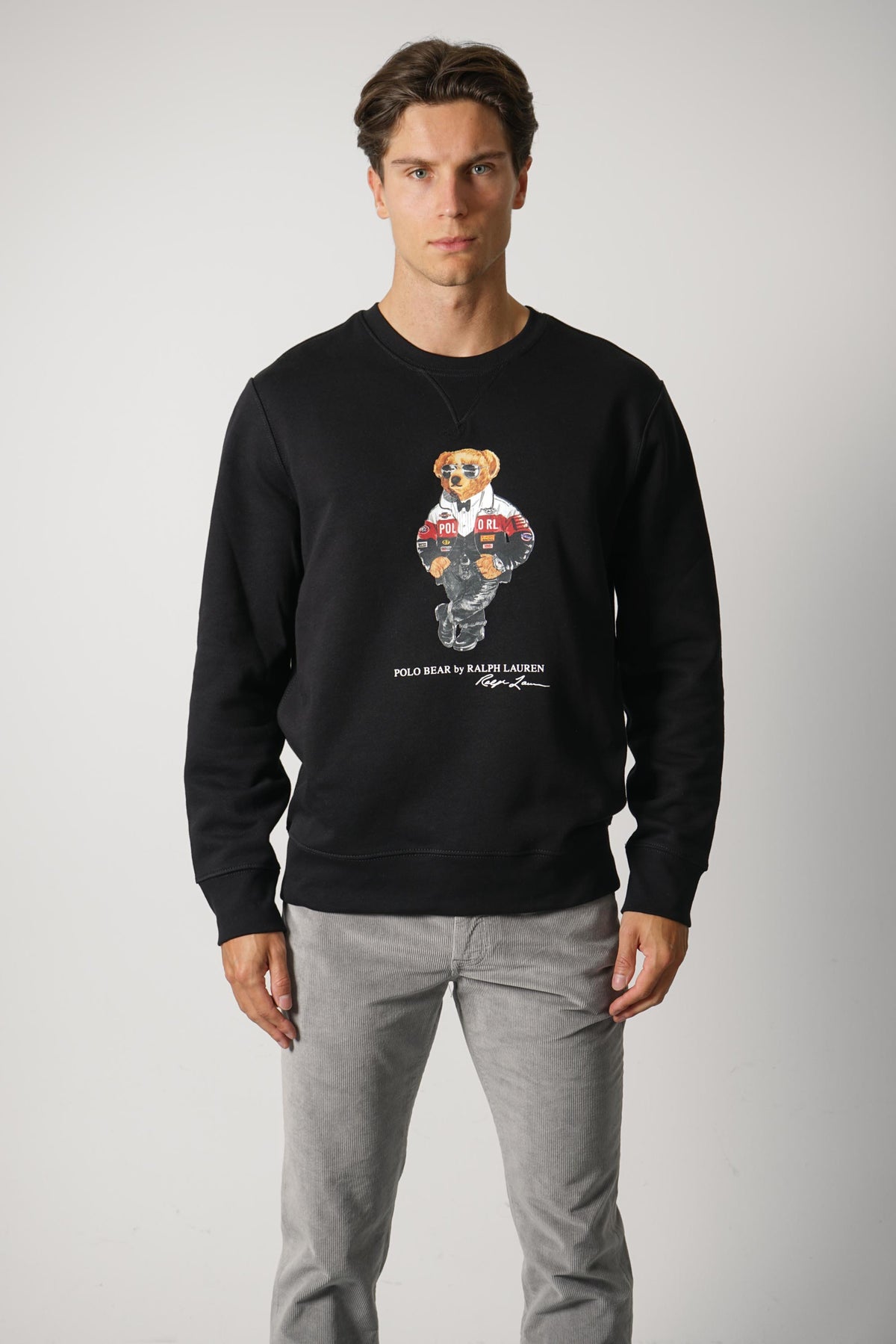 Ralph Lauren Polo Bear Fleece Sweatshirt – Polo Black