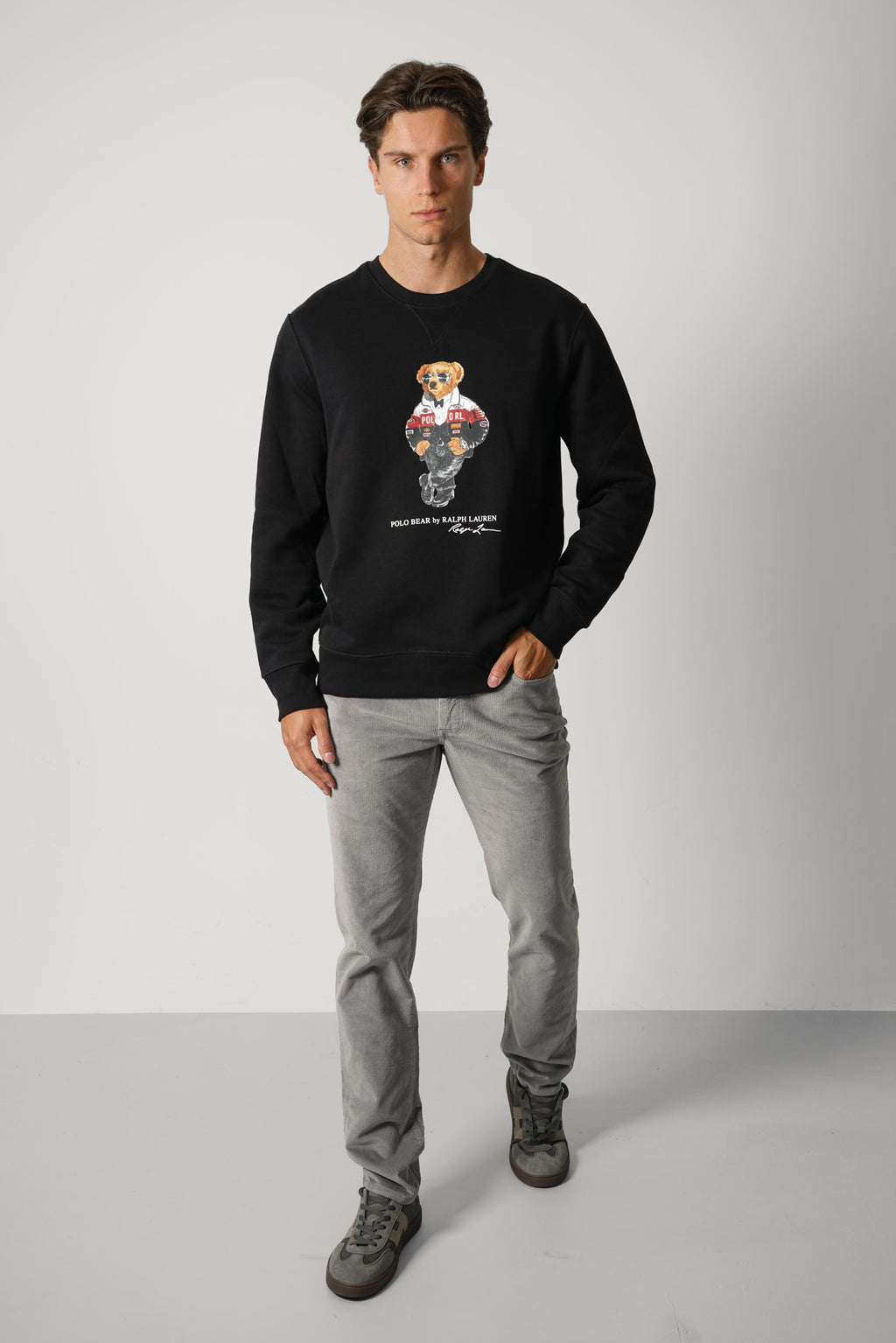 Ralph Lauren Polo Bear Fleece Sweatshirt – Polo Black