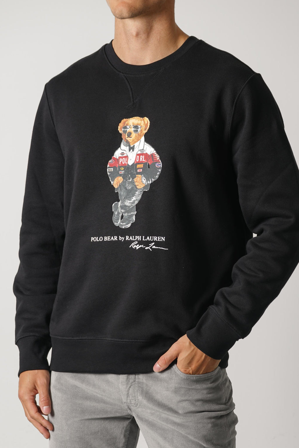 Ralph Lauren Polo Bear Fleece Sweatshirt – Polo Black