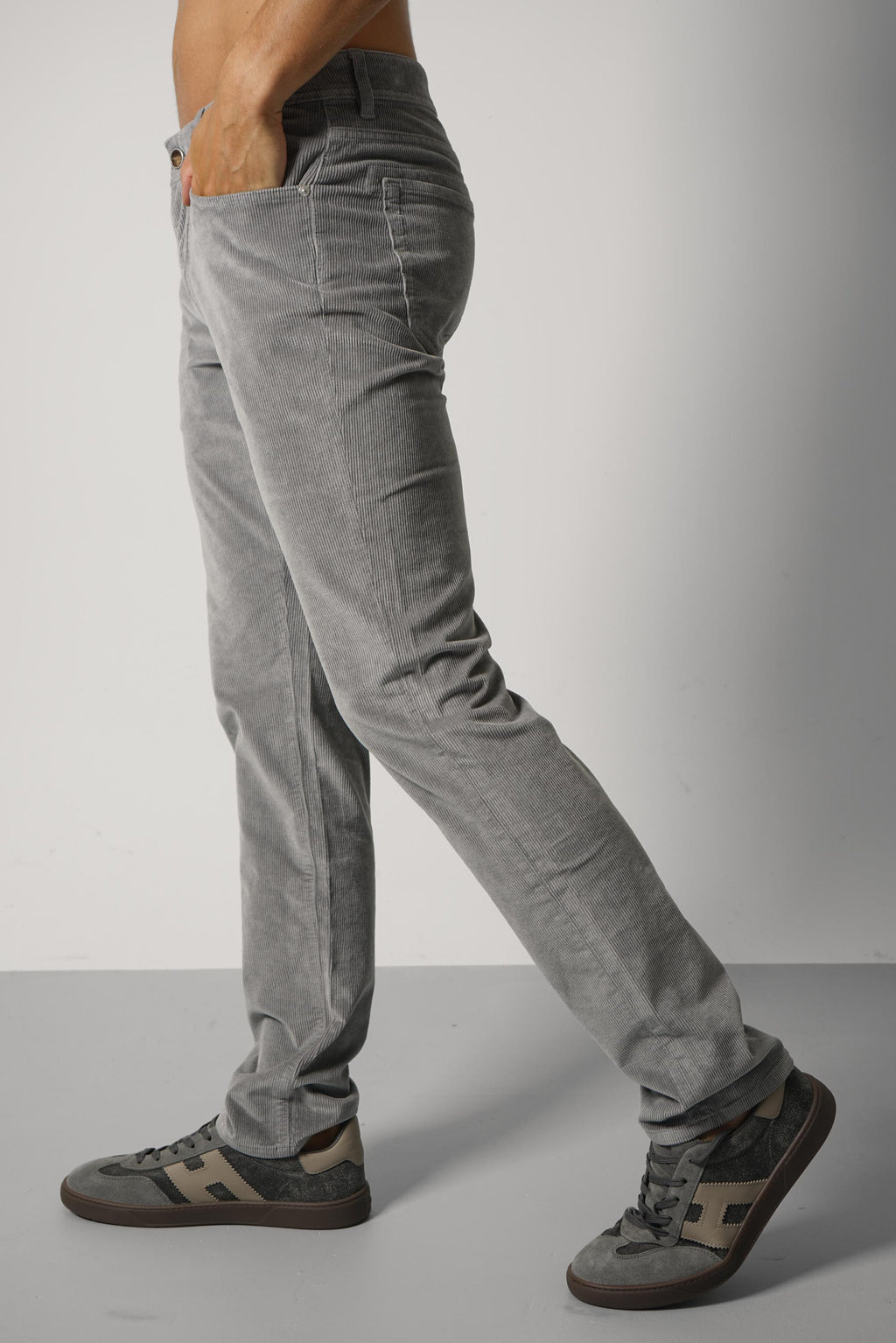 Barmas Dean Trousers – Argento