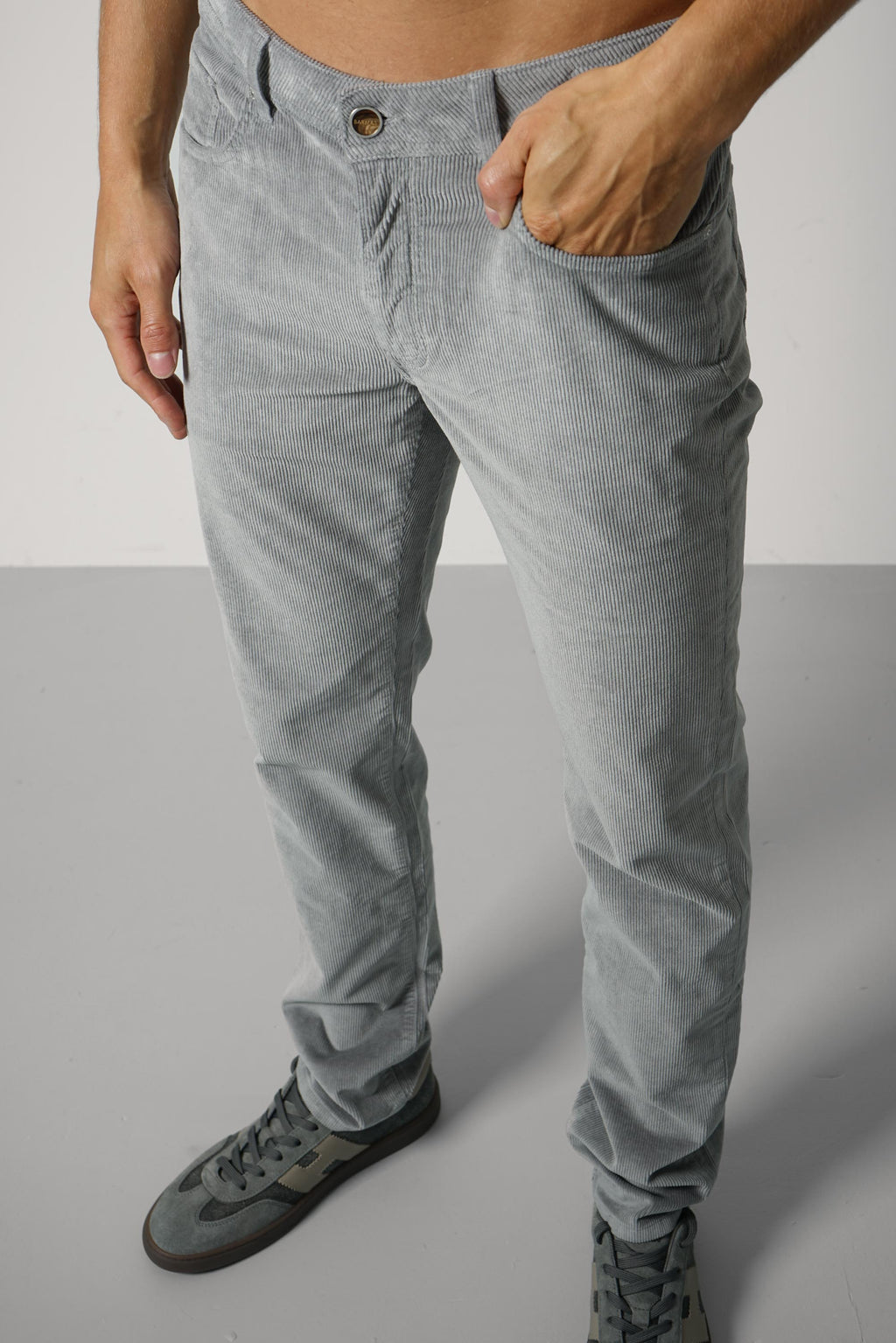 Barmas Dean Trousers – Argento