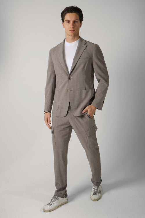 07 Marco Pescarolo Ares Jacket Greige