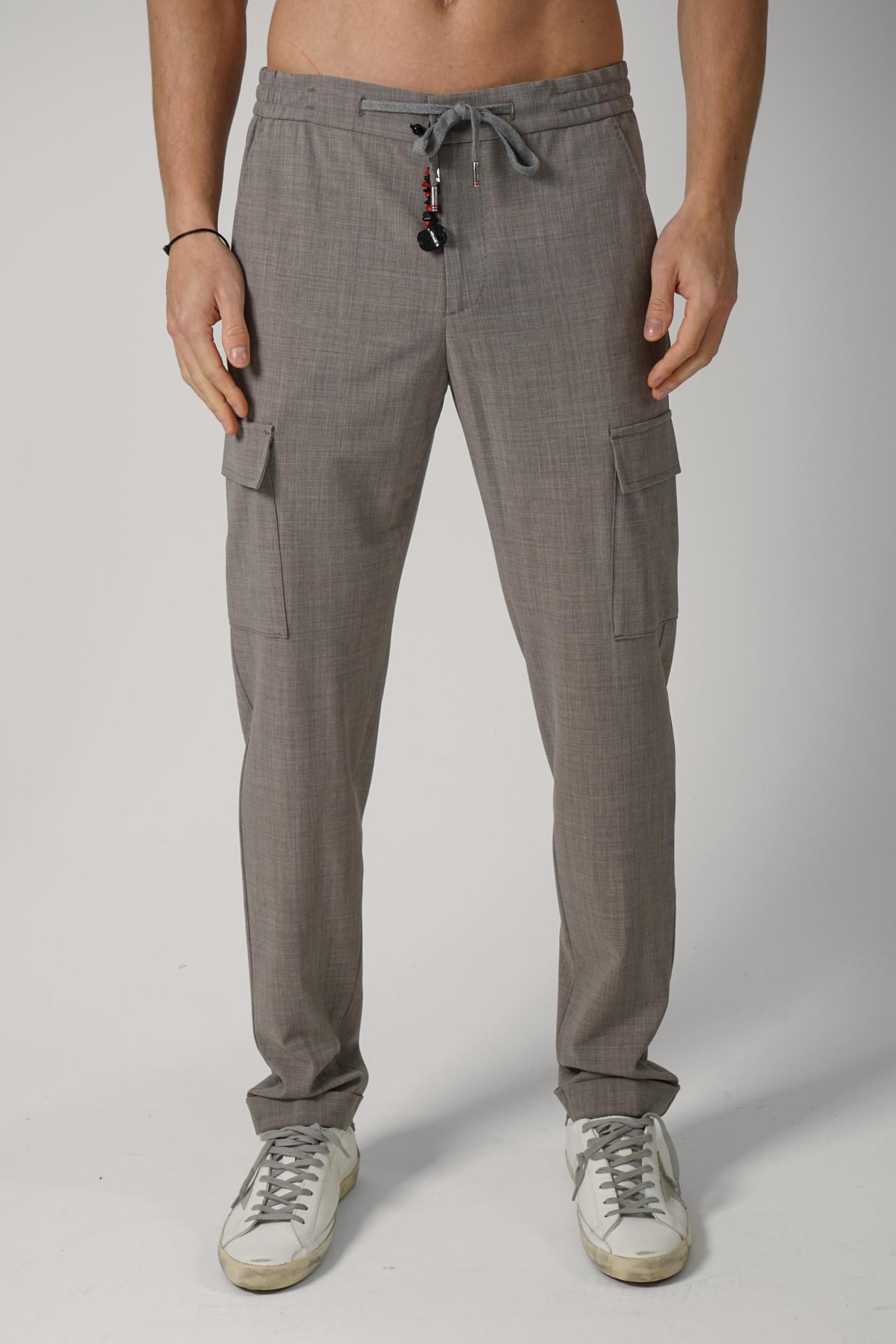 07 Marco Pescarolo Tor Trousers Greige