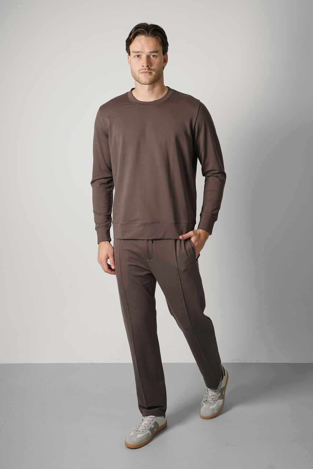 Stefan Brandt Edwin 2 Sweater – Mud