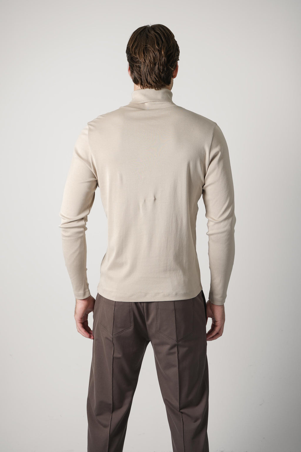 Stefan Brandt Eli Rolli Longsleeve – Stone