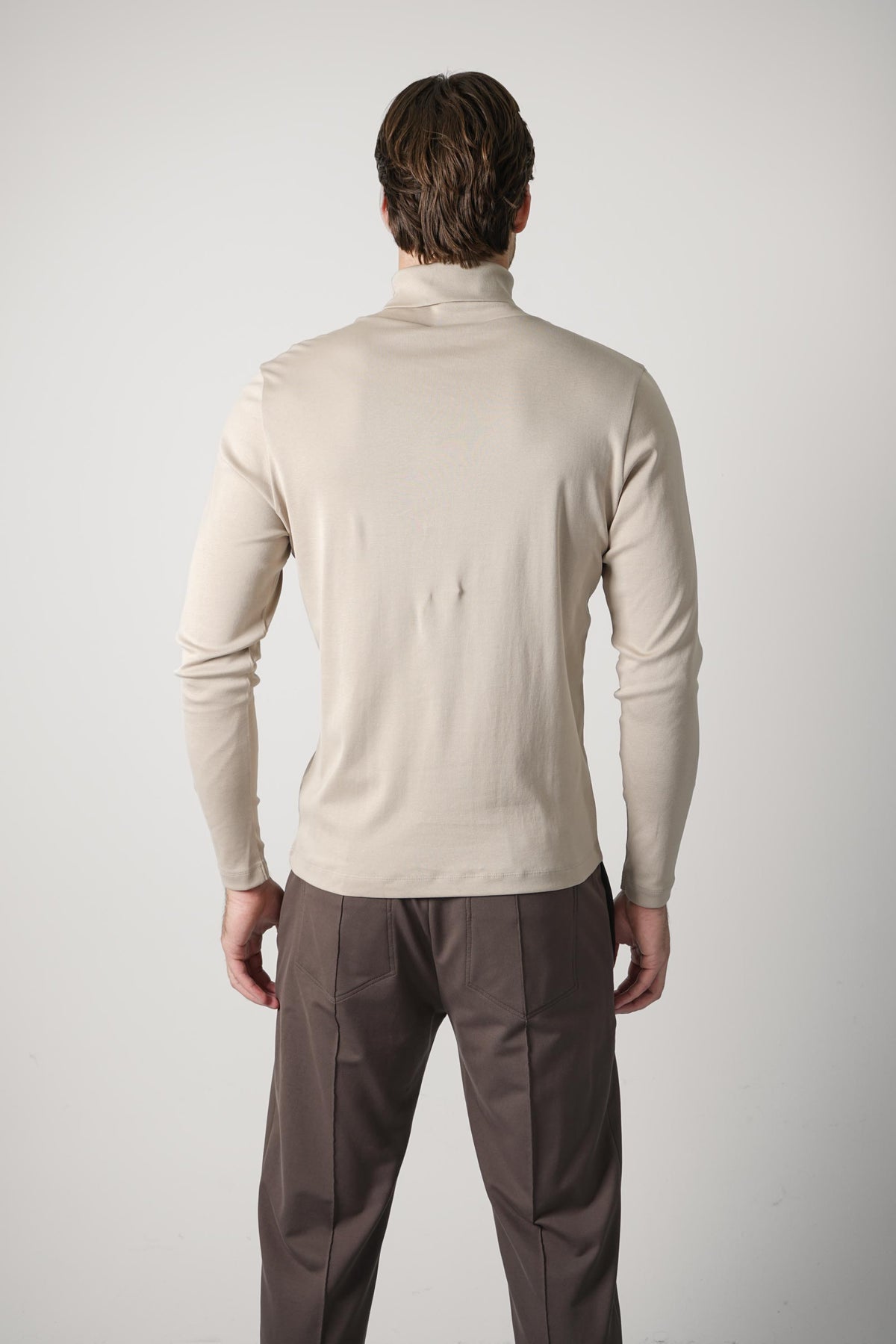 Stefan Brandt Eli Rolli Longsleeve – Stone