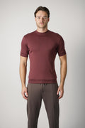 Stefan Brandt Eli B T-Shirt – Burgundy