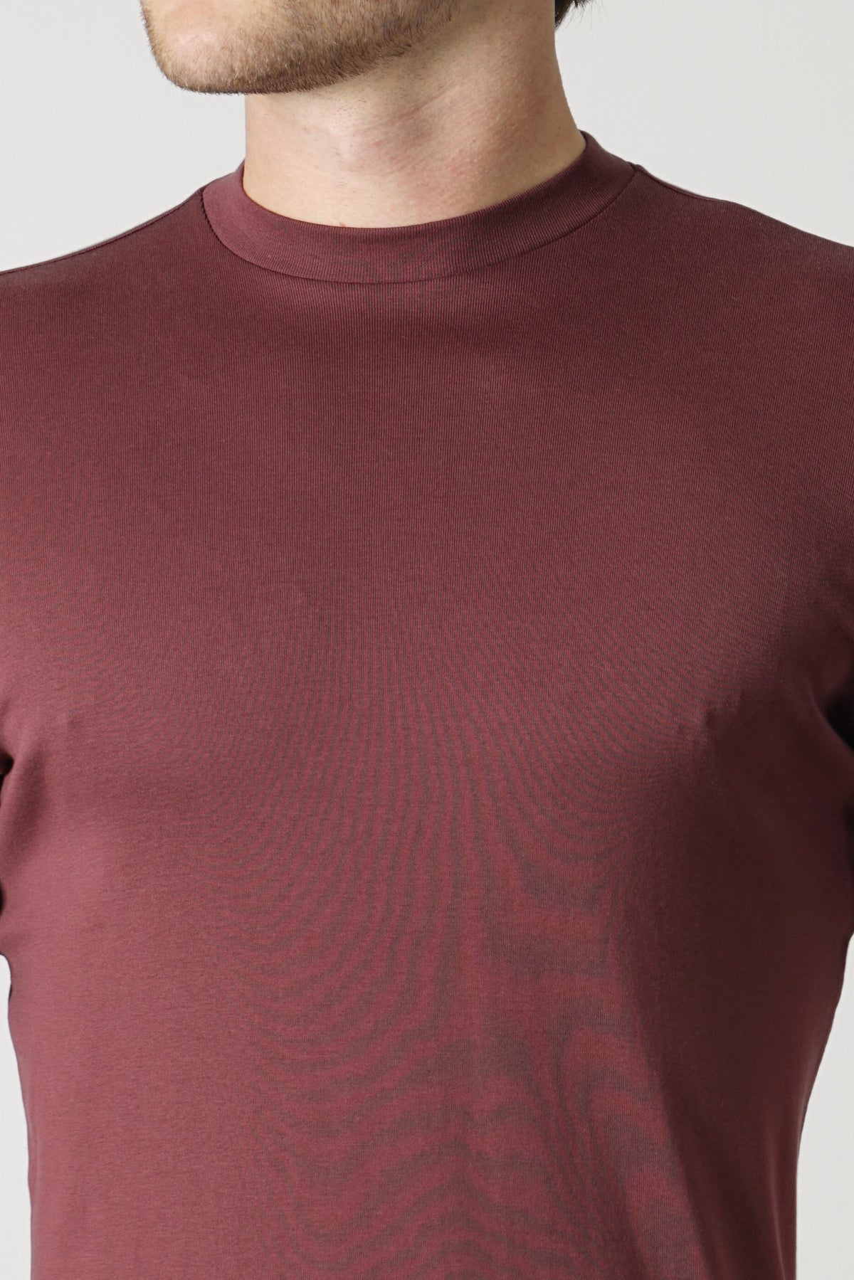 Stefan Brandt Eli B T-Shirt – Burgundy