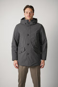 Woolrich Stretch Parka – Charcoal Grey