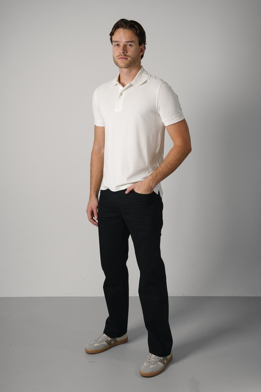 Tom Ford Cotton Polyamide Polo – White