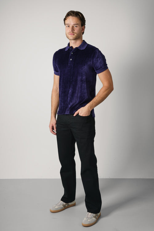 Tom Ford Cotton Modal Polo – Navy Blazer