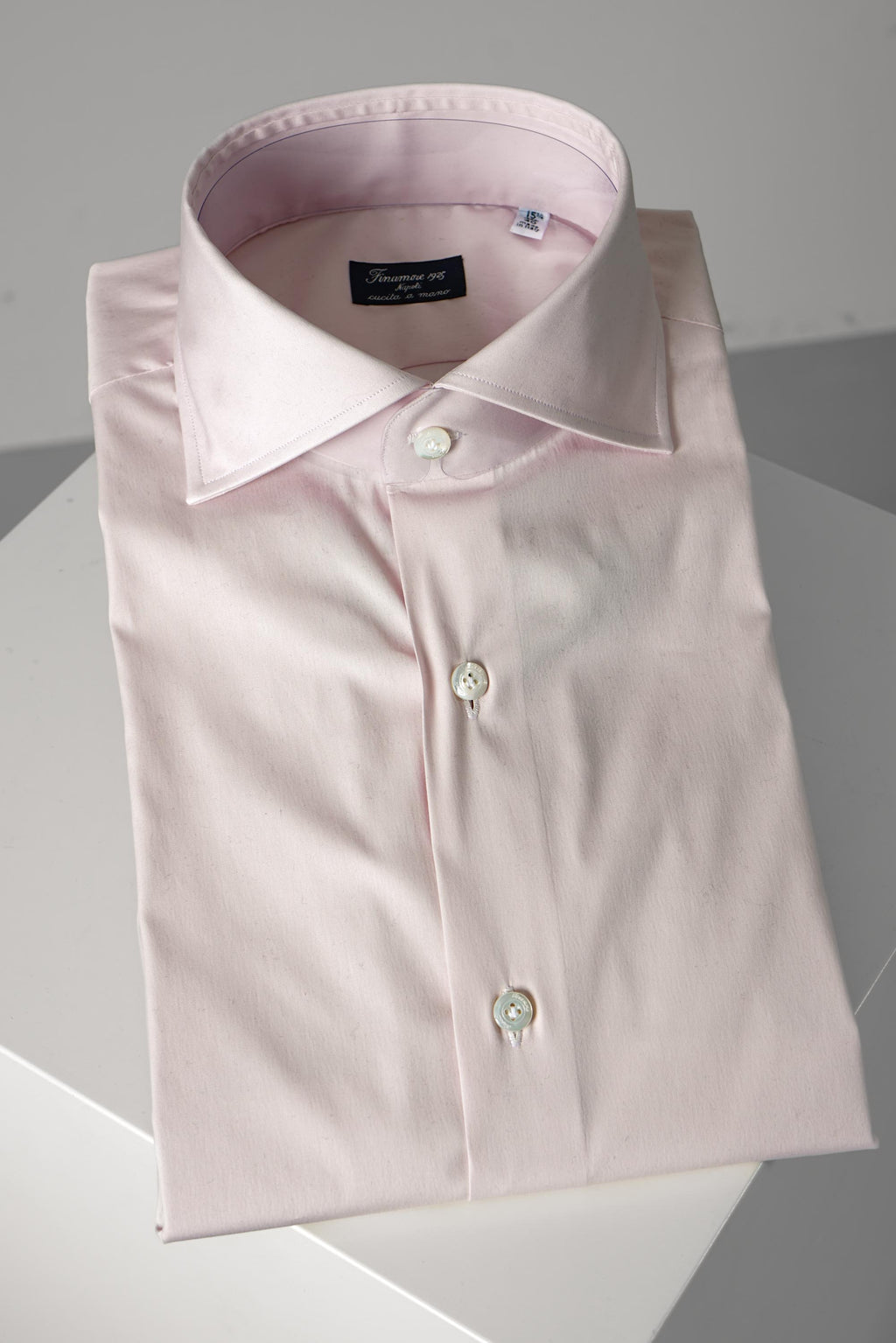 Finamore Napoli Eduardo Tondo Shirt – C0643-06