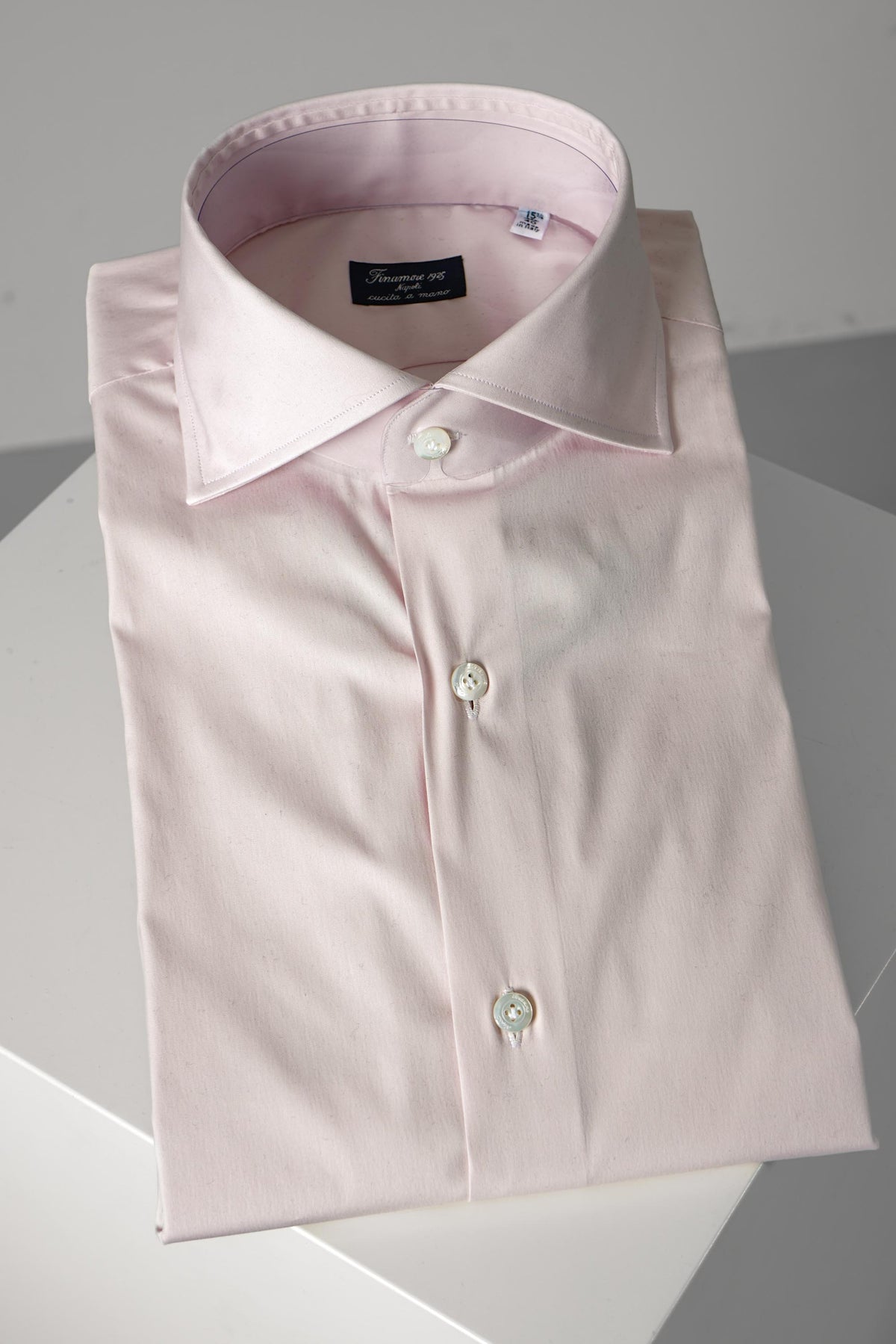 Finamore Napoli Eduardo Tondo Shirt – C0643-06