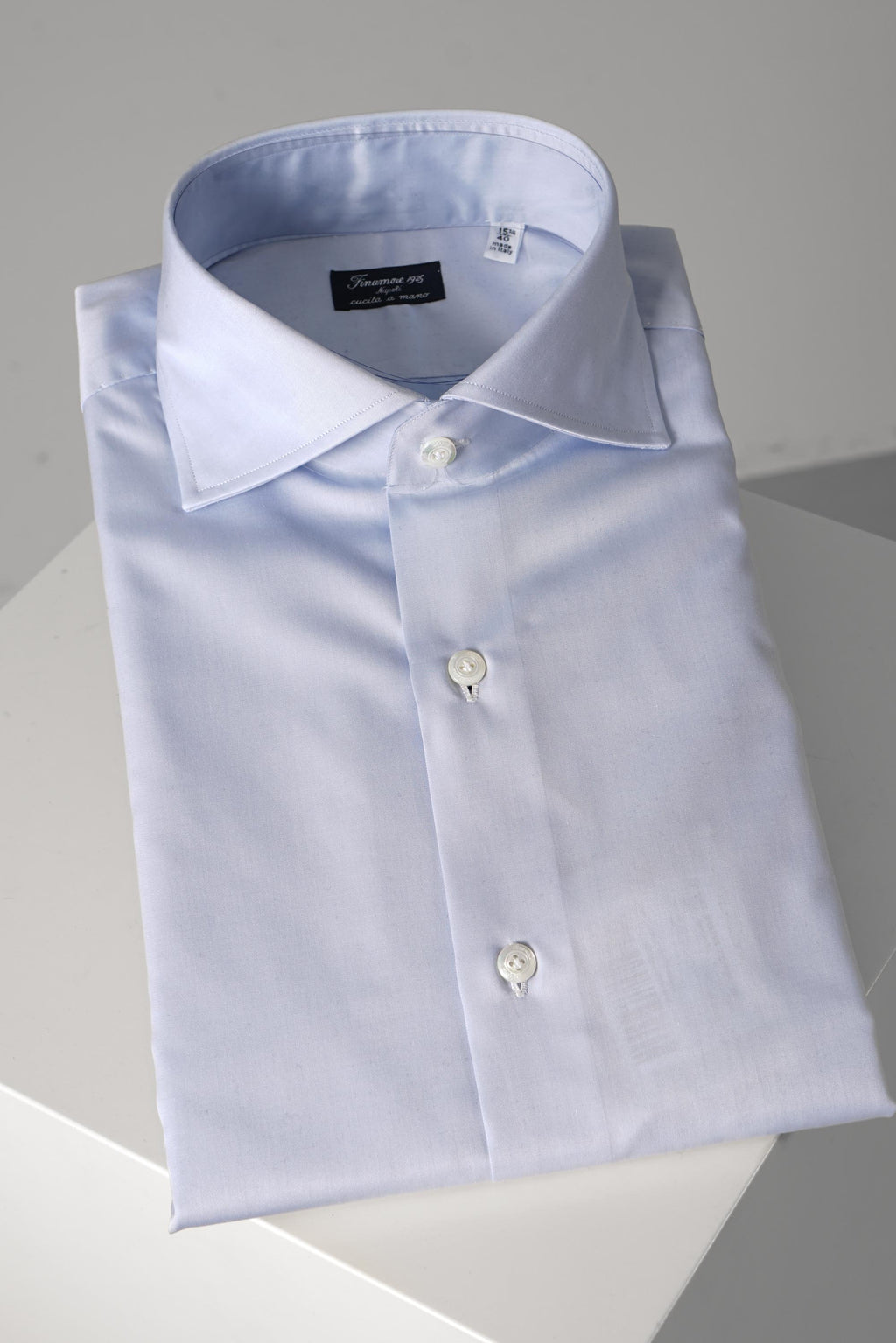 Finamore Napoli Eduardo Tondo Shirt – C0783T-03