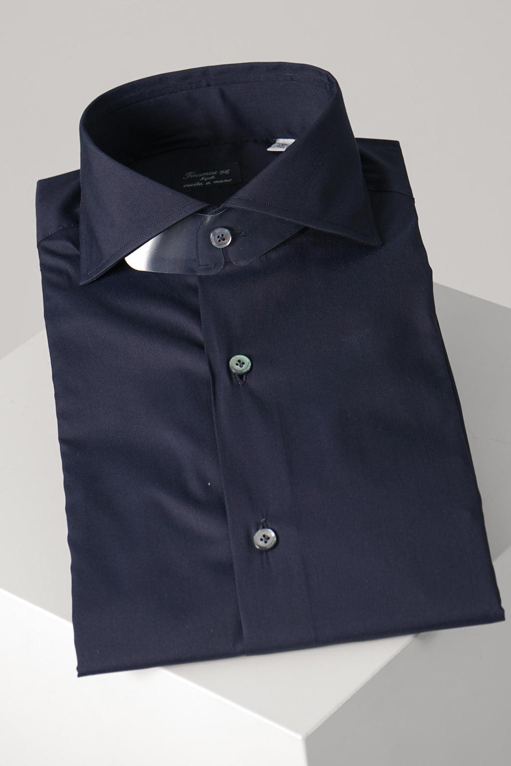 Finamore Napoli Eduardo Tondo Shirt – C0643-03