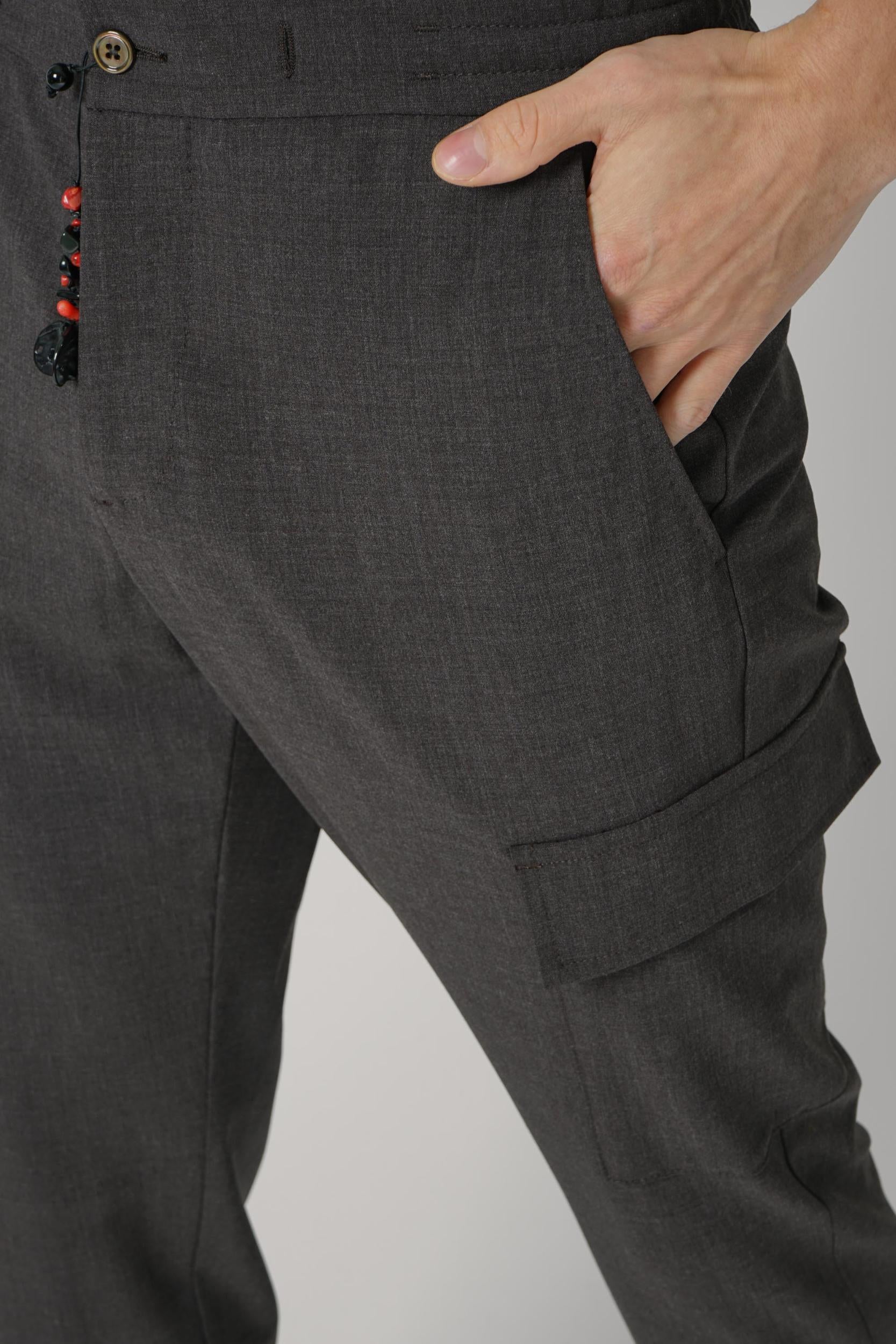 09 Marco Pescarolo Tor Trousers Brown