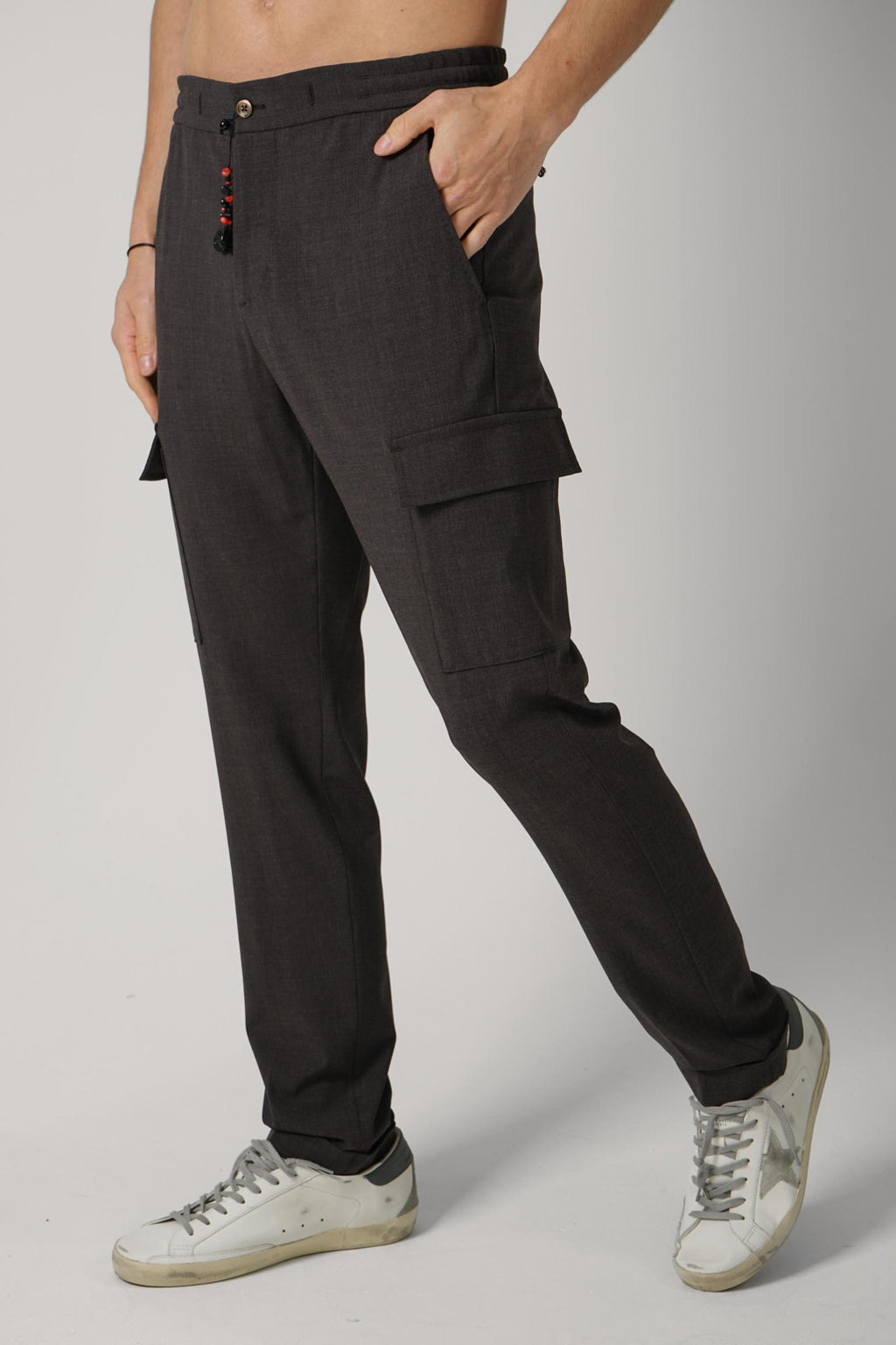 09 Marco Pescarolo Tor Trousers Brown
