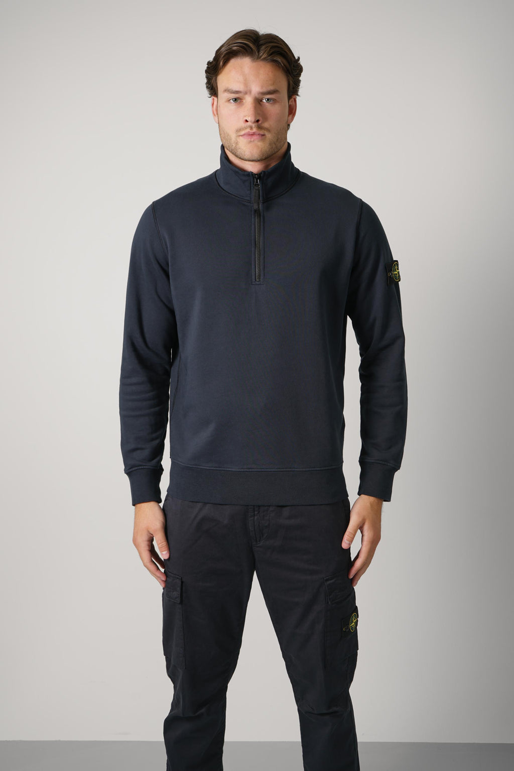 Longsleeve Polo – Navy Blue (6100070)