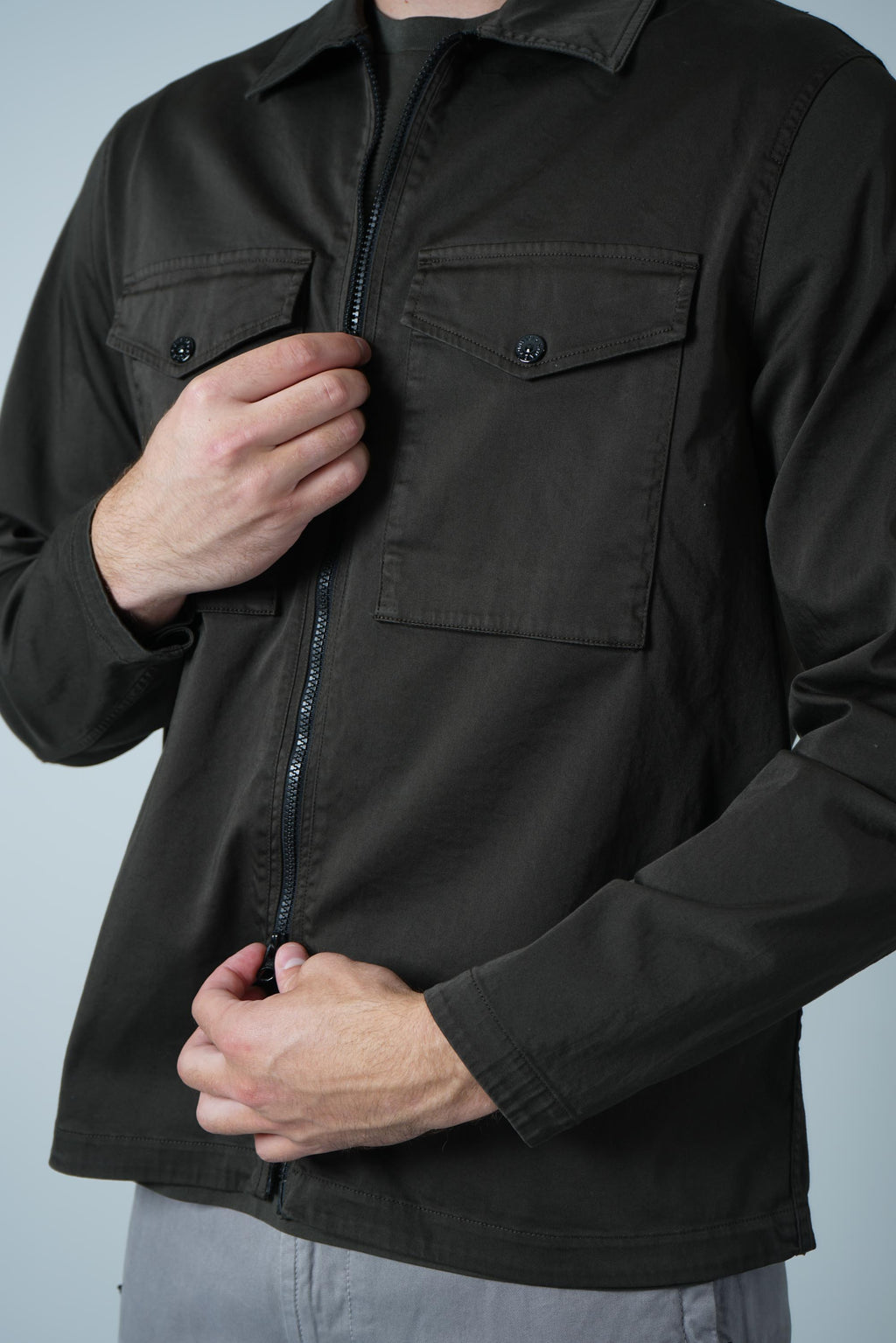 Overshirt – Coal Grey (1200010)