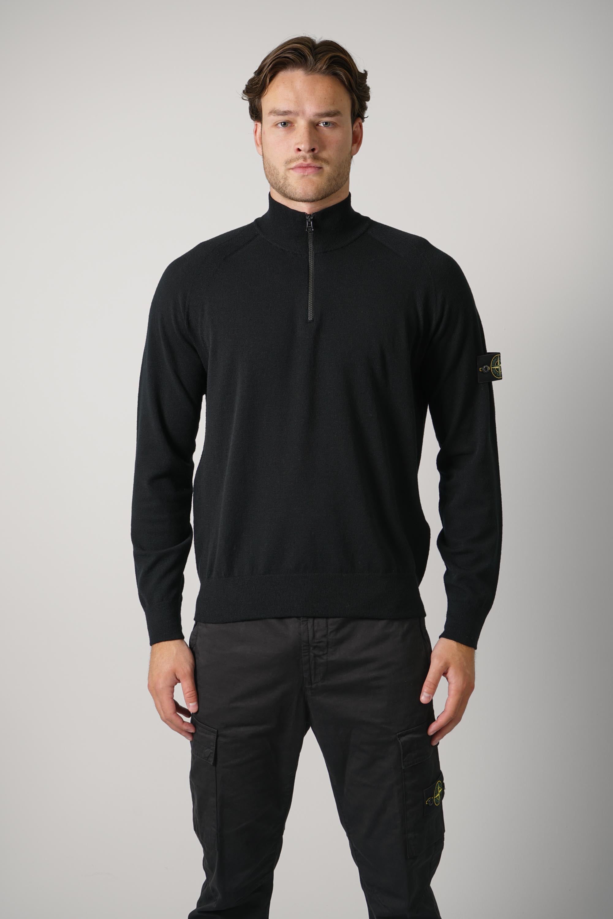 Longsleeve Polo – Black (5100008)