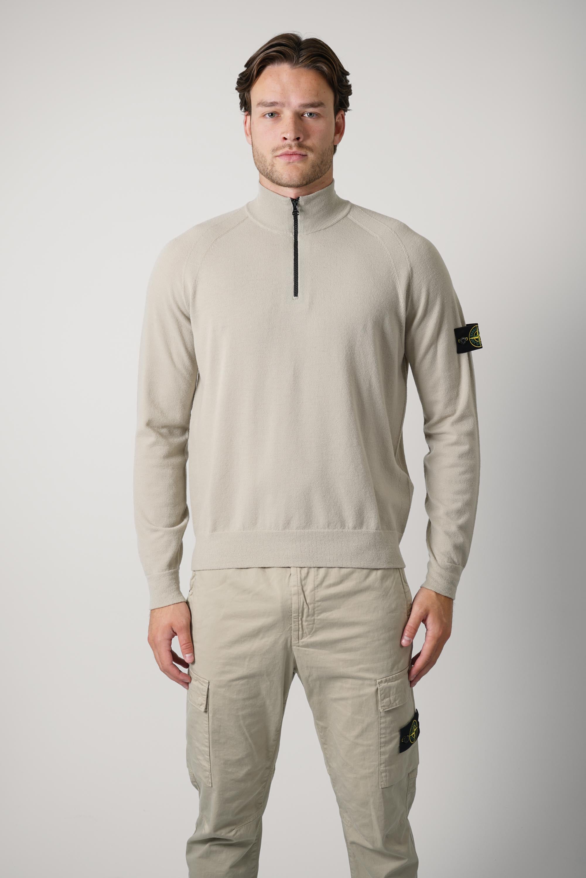 Longsleeve Polo – Sand (5100008)
