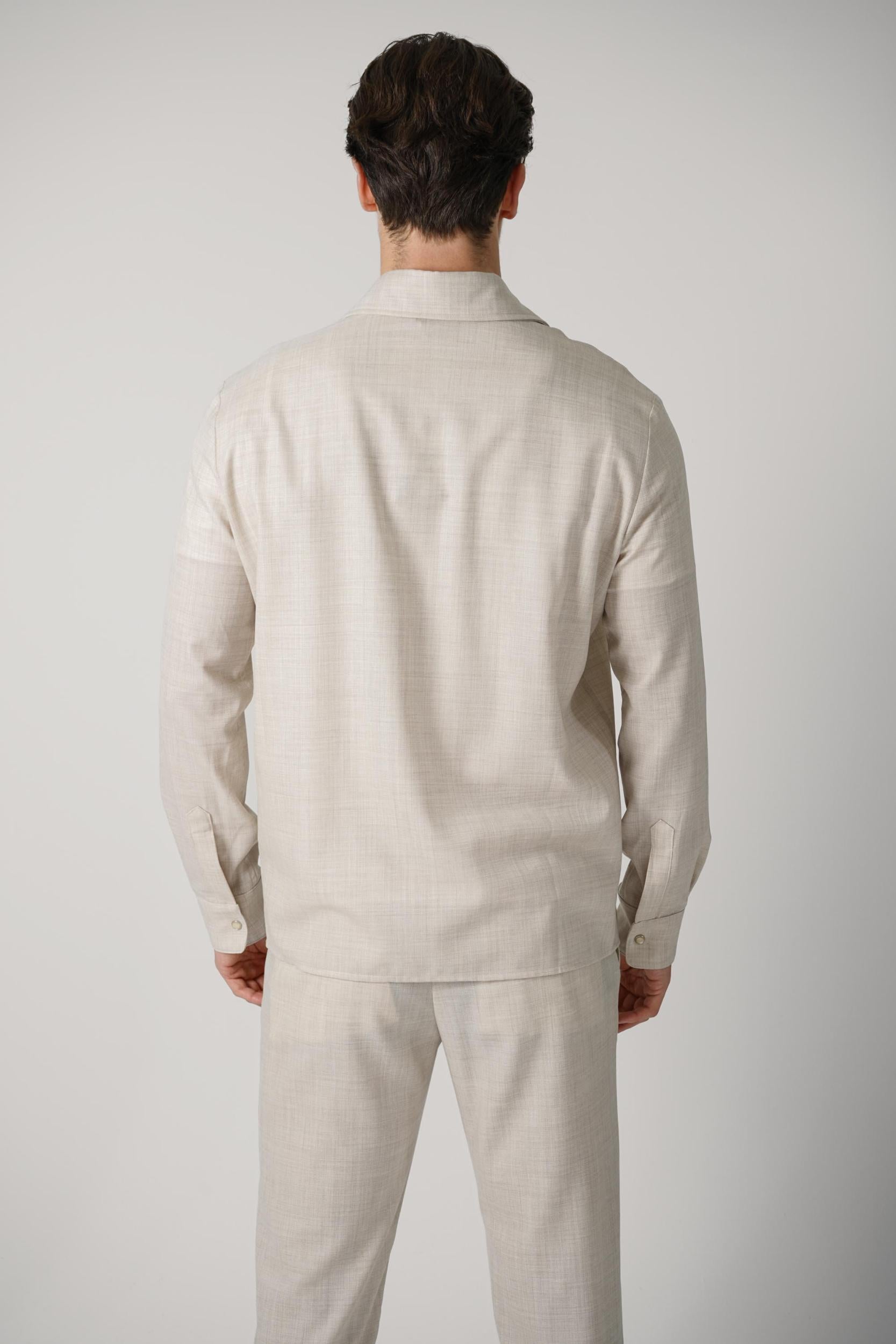 10 Marco Pescarolo Next Overshirt Beige