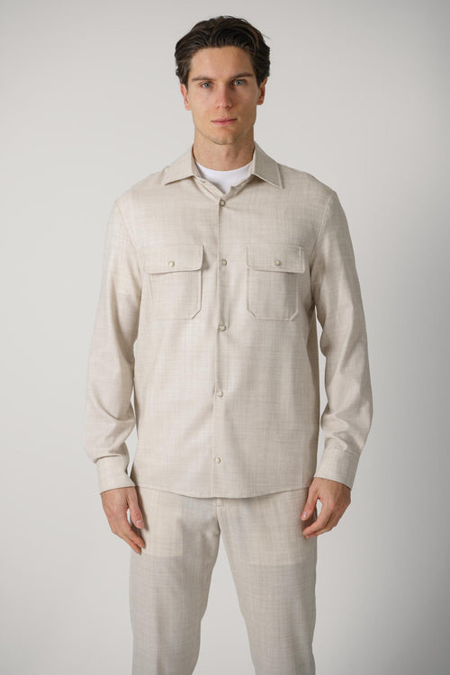 10 Marco Pescarolo Next Overshirt Beige