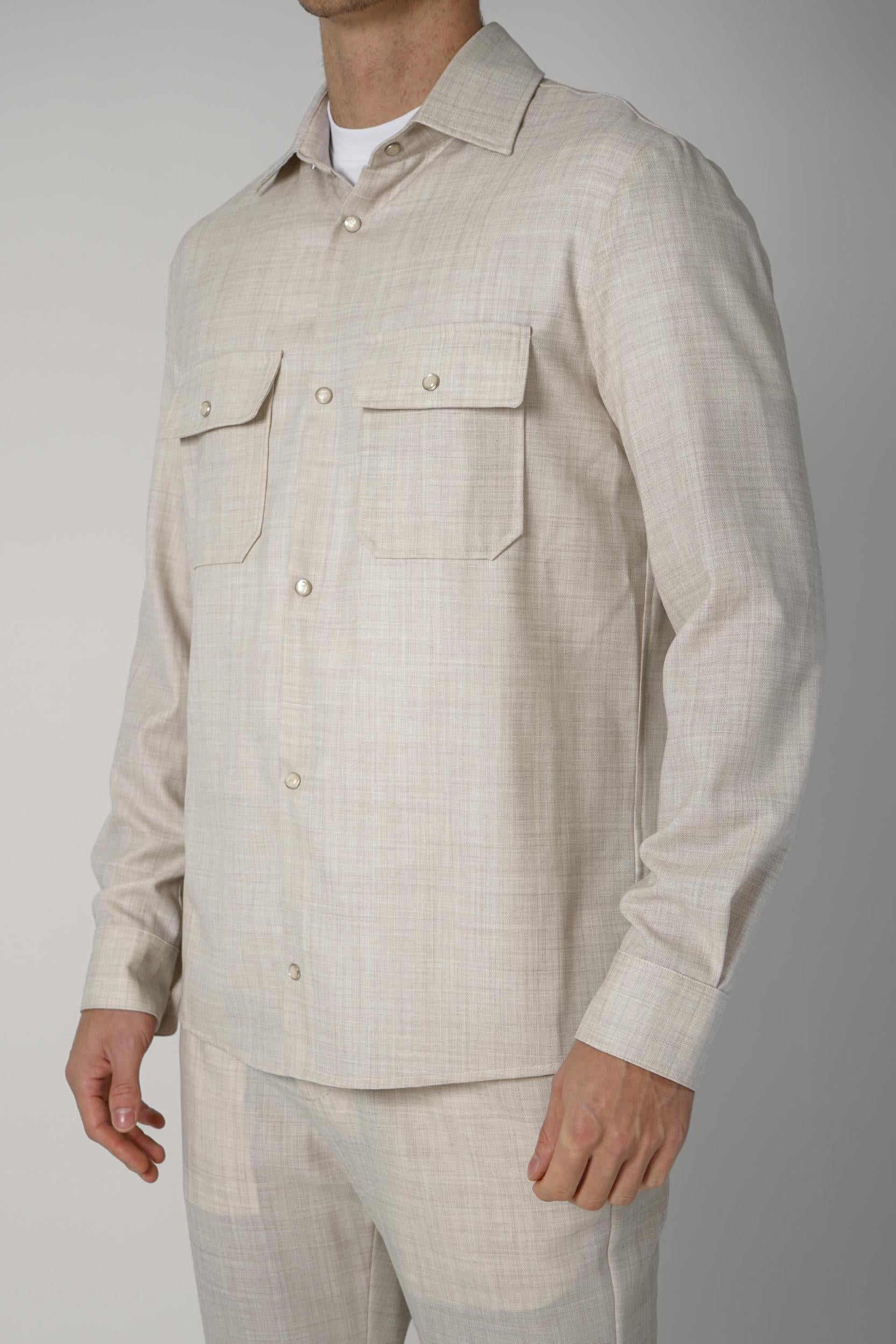 10 Marco Pescarolo Next Overshirt Beige