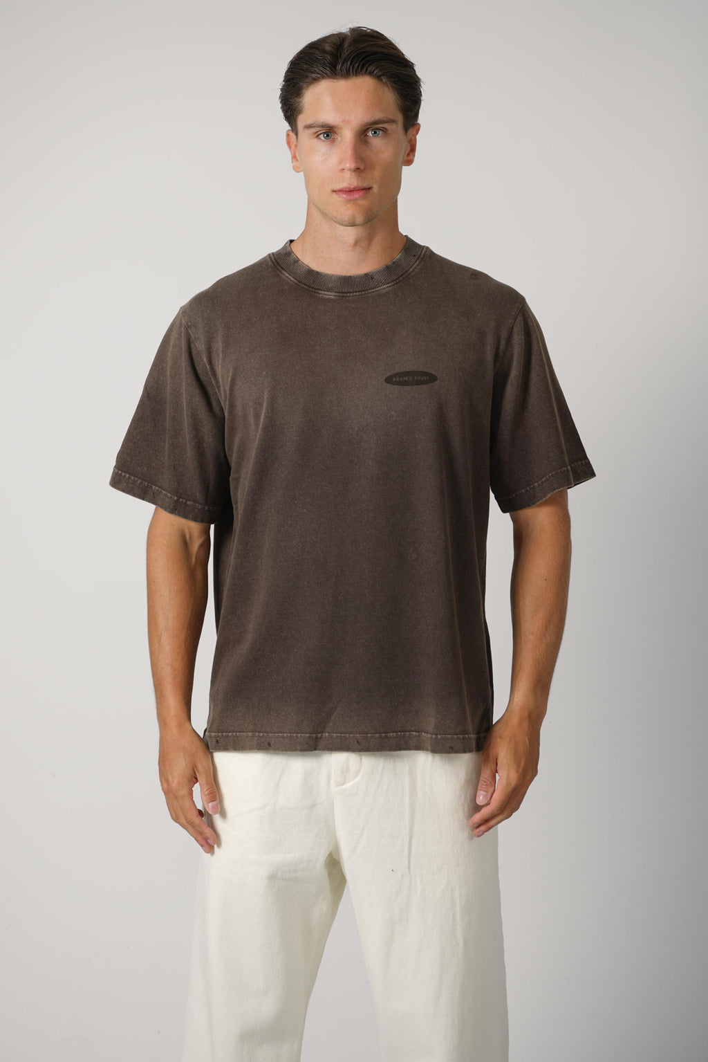 Bram's Fruit Distressed F*ck Off I’m Gardening T-shirt – Brown