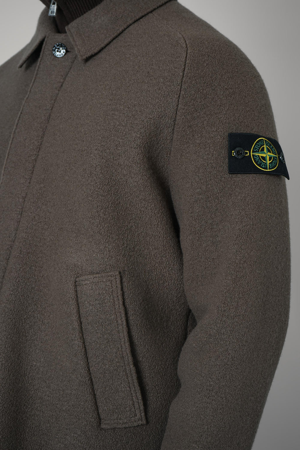 Stone Island Cardigan – Umber (5100042) Brown