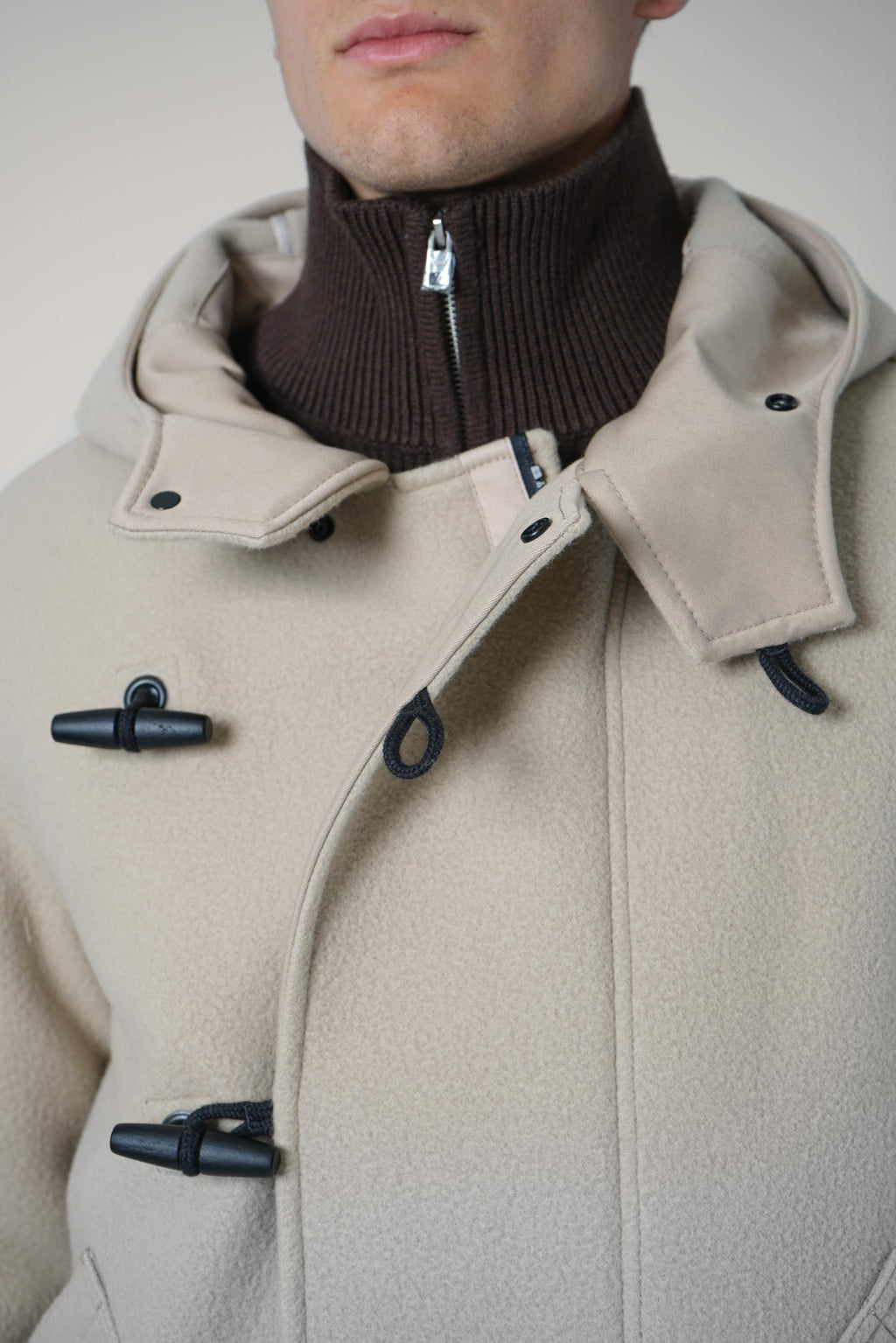 Stone Island Short Parka – Biscuit (4100039)