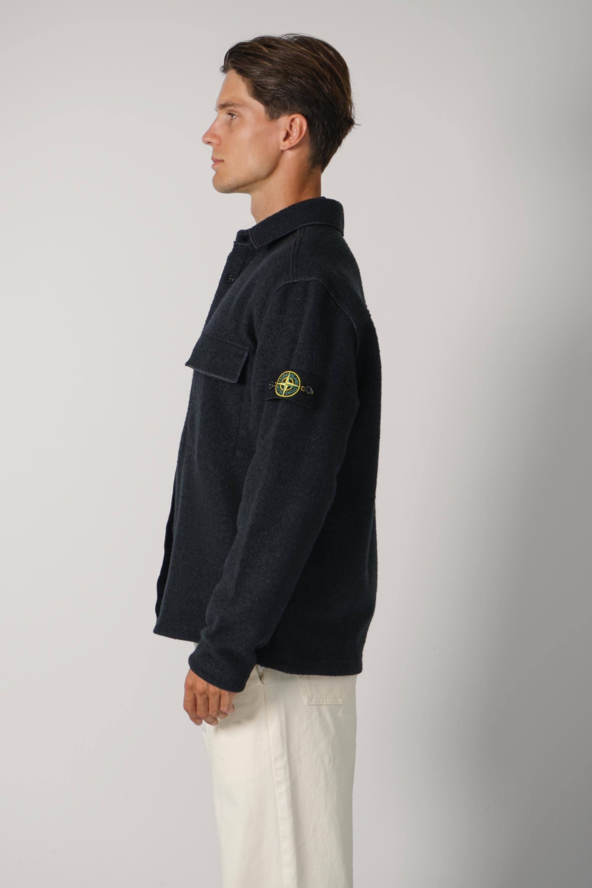 Stone Island Overshirt – Navy Blue (1200034)