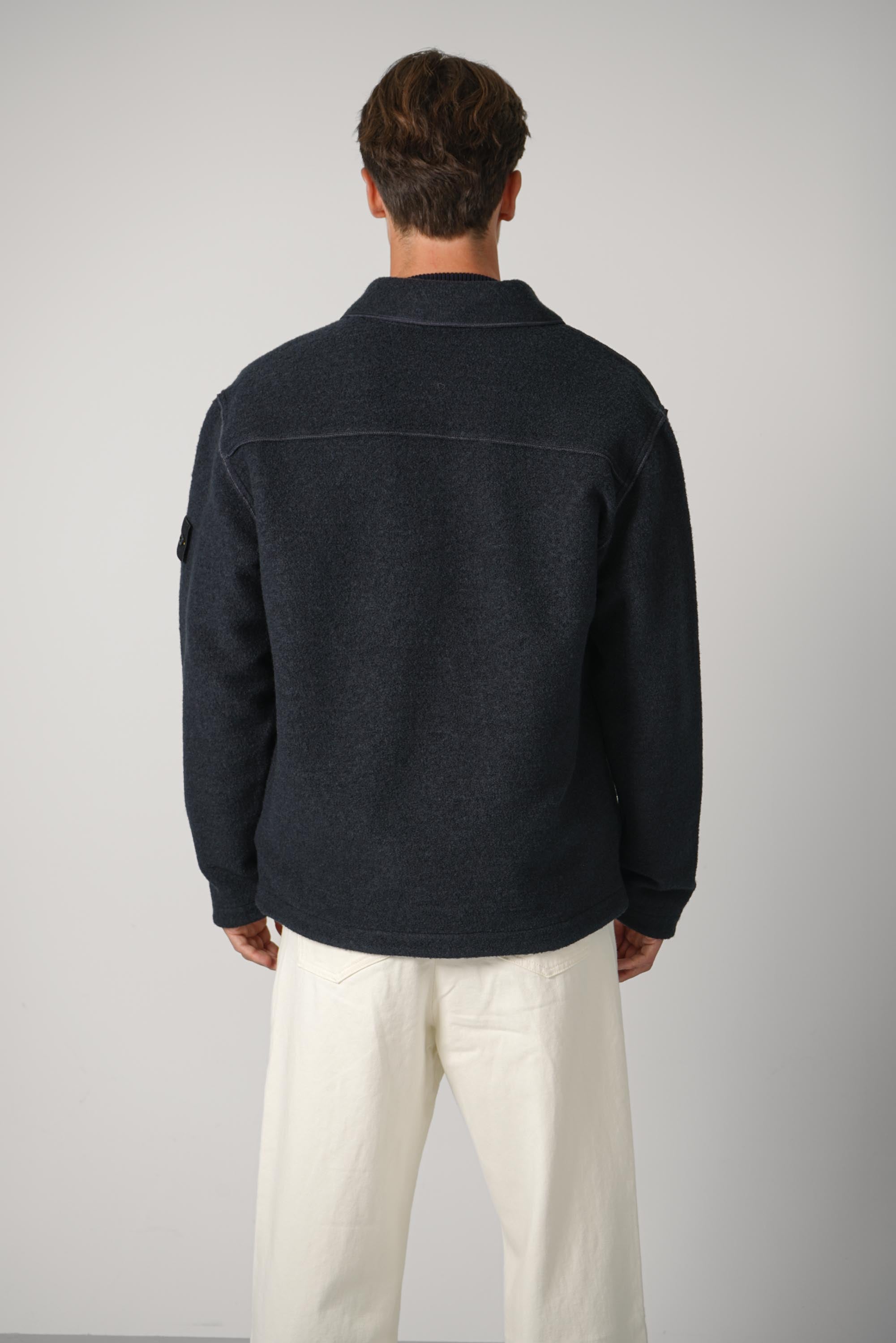 Stone Island Overshirt – Navy Blue (1200034)