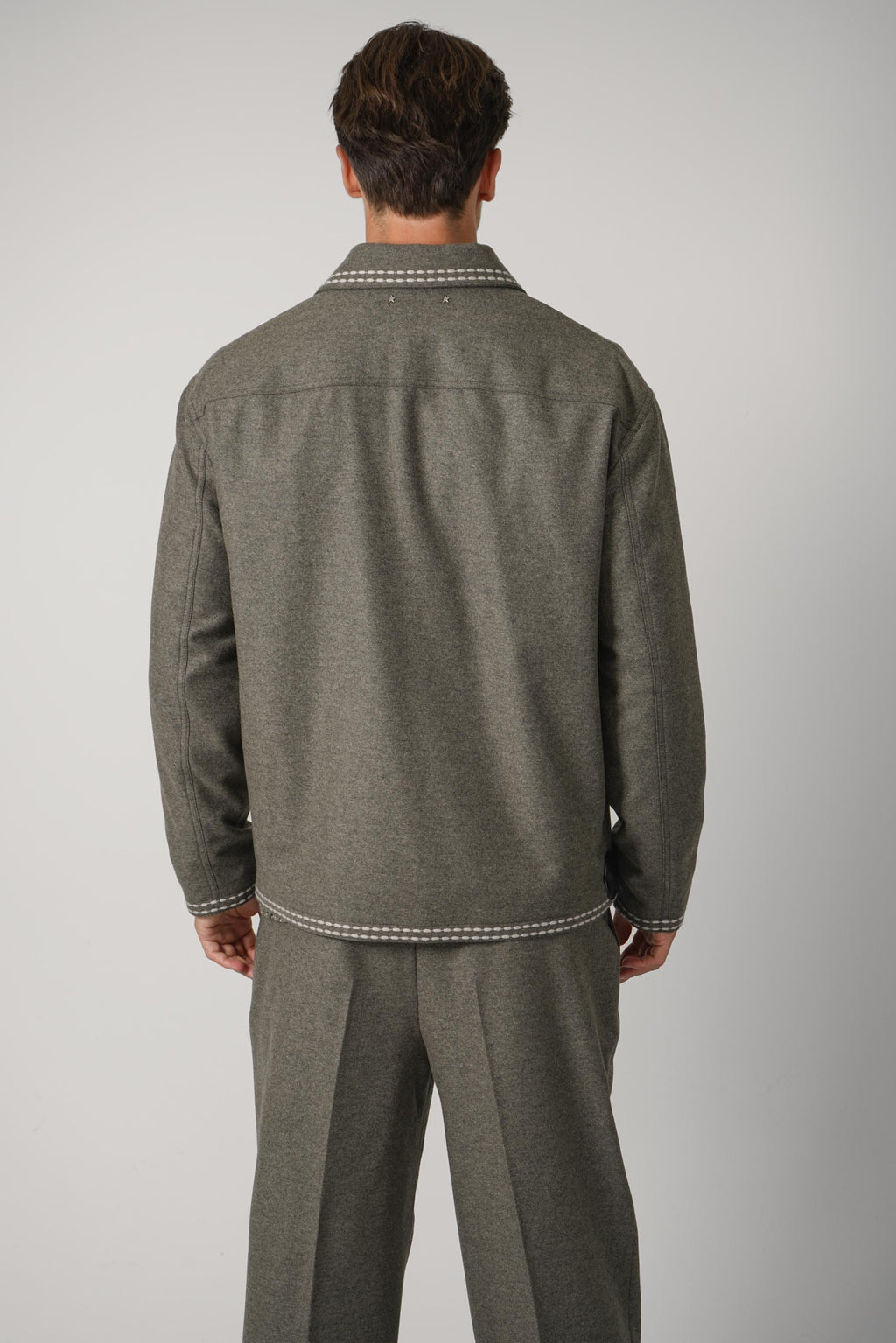 Golden Goose Journey Men's Work Jacket Wv Flanel