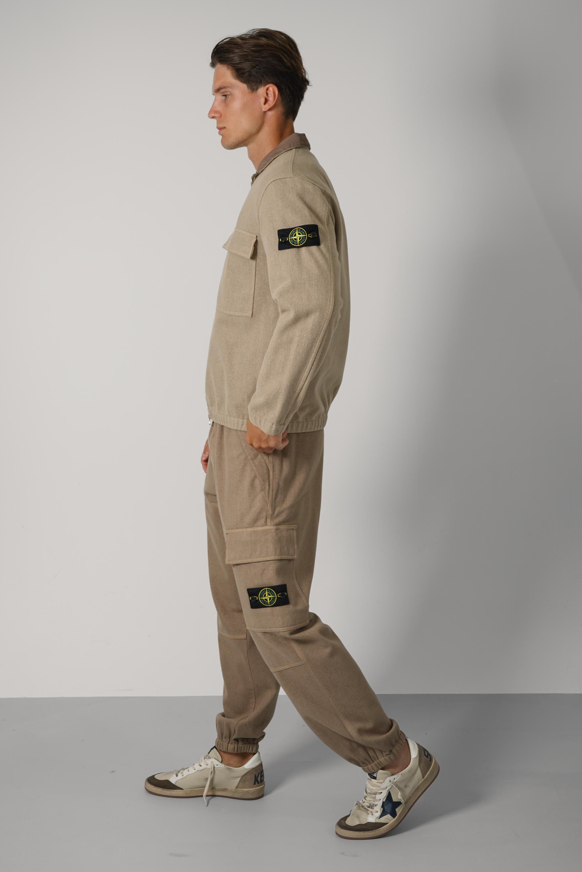 Stone Island Trousers – Biscuit (3100050)