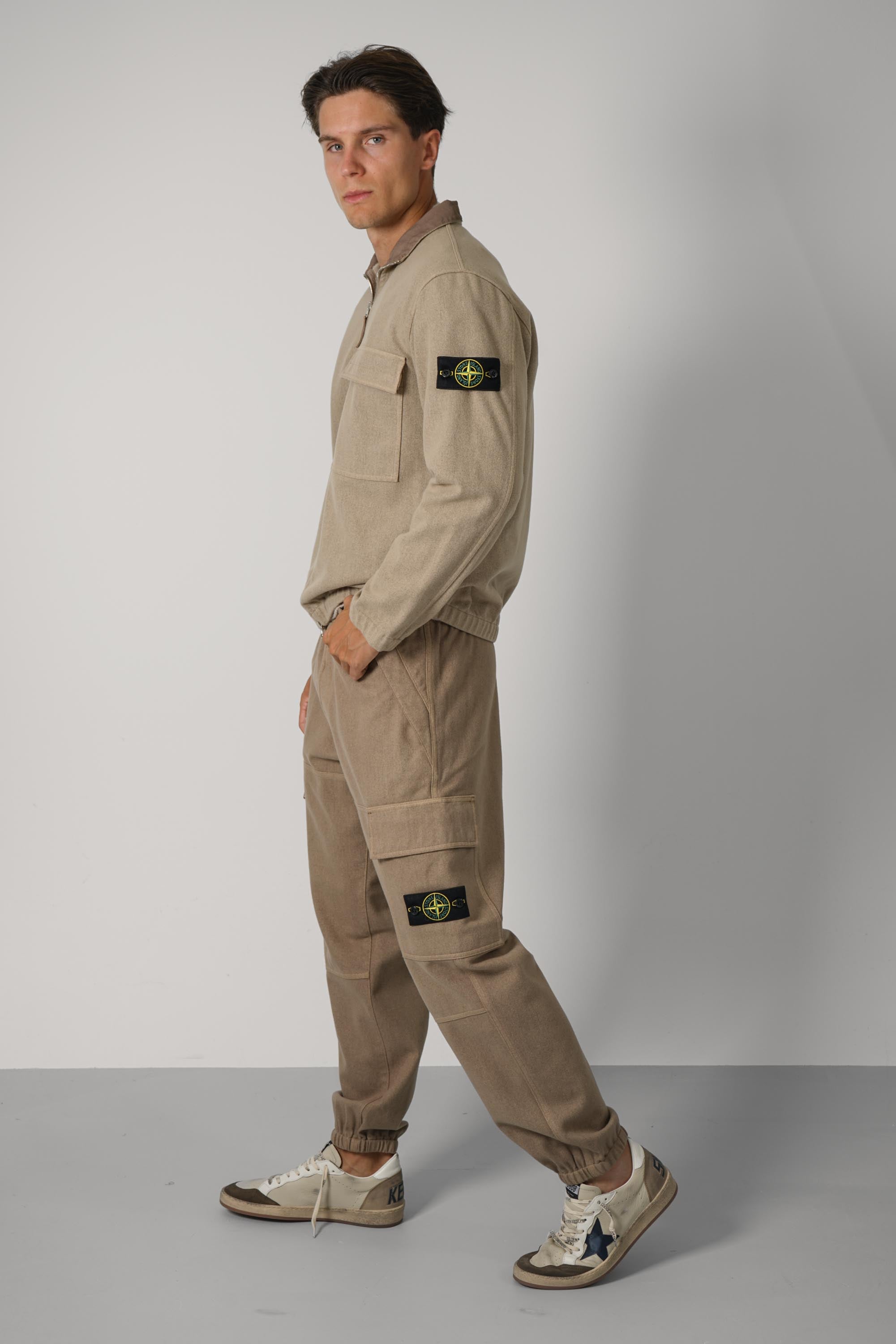 Stone Island Overshirt – Biscuit (1200033)