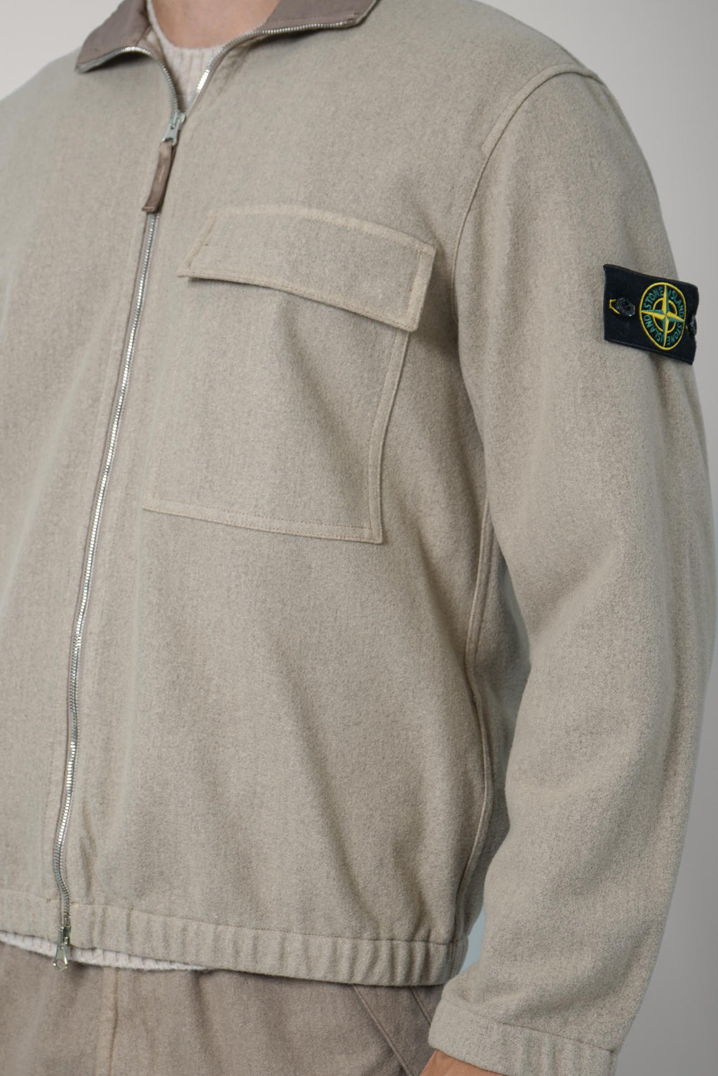 Stone Island Overshirt – Biscuit (1200033)