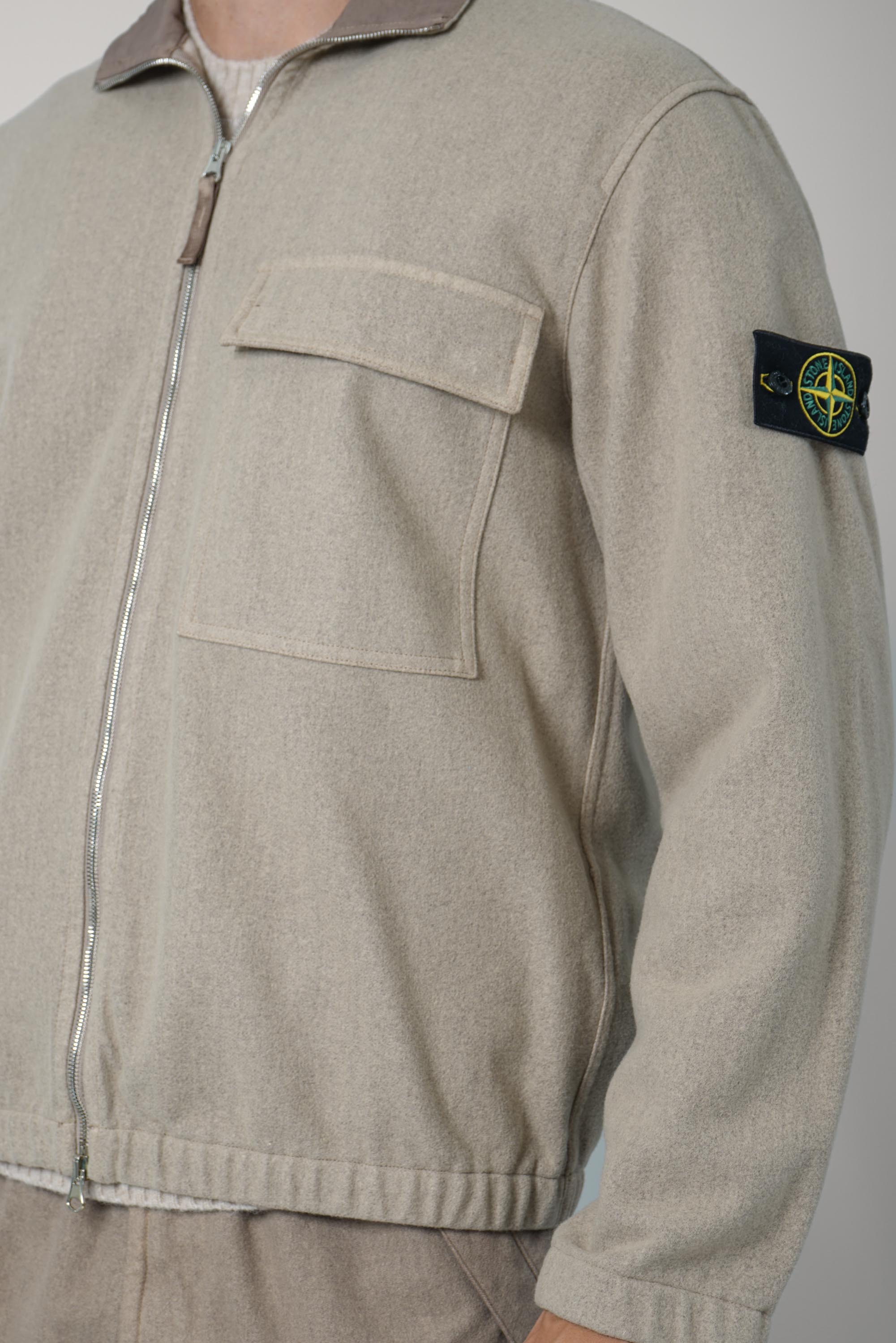 Stone Island Overshirt – Biscuit (1200033)