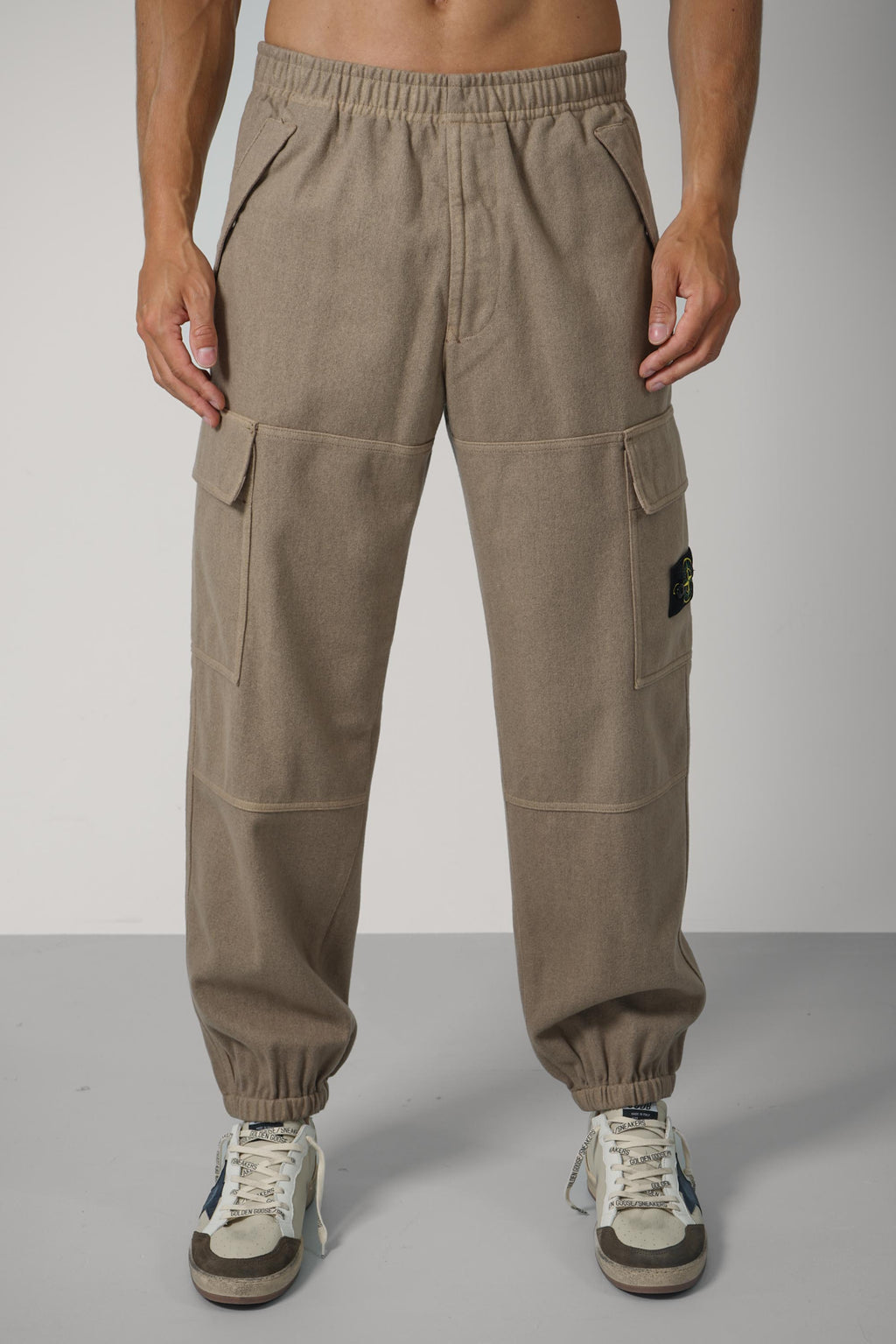 Stone Island Trousers – Biscuit (3100050)