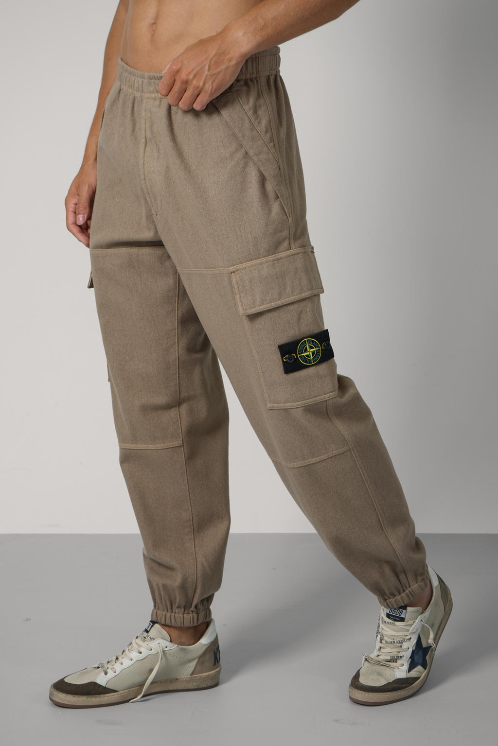 Stone Island Trousers – Biscuit (3100050)