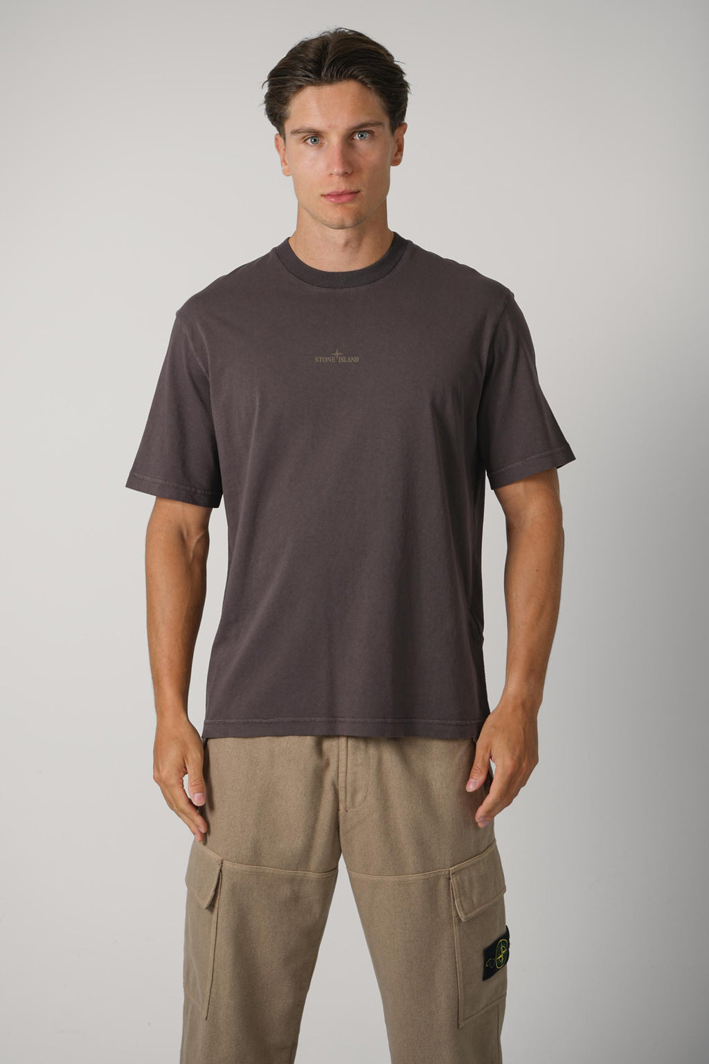 Stone Island T-Shirt – Dark Burgundy (2100001)
