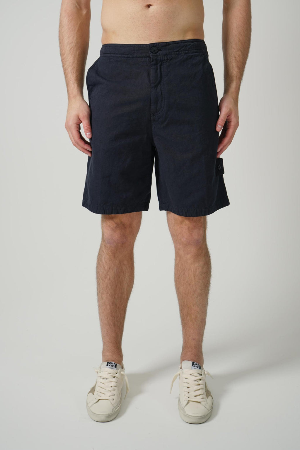 100003 Stone Island Ghost Shorts Navy