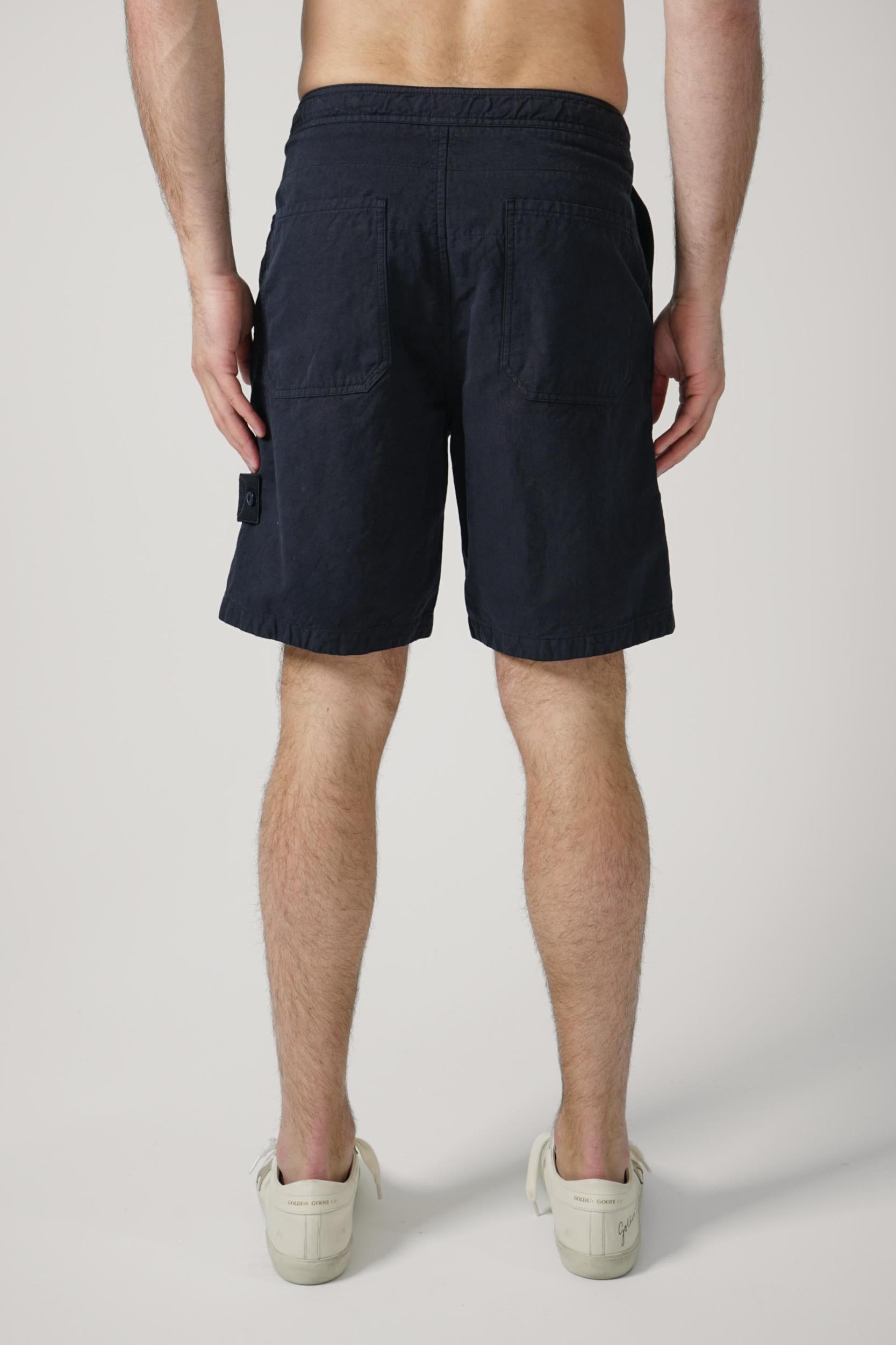 100003 Stone Island Ghost Shorts Navy