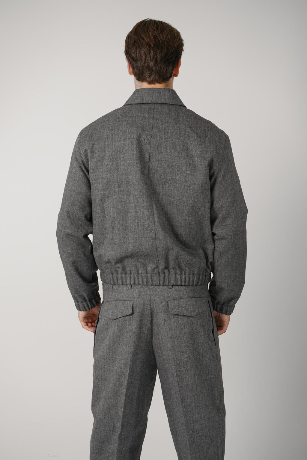 Ami de Coeur Padded Zipped Jacket – Carbon Grey