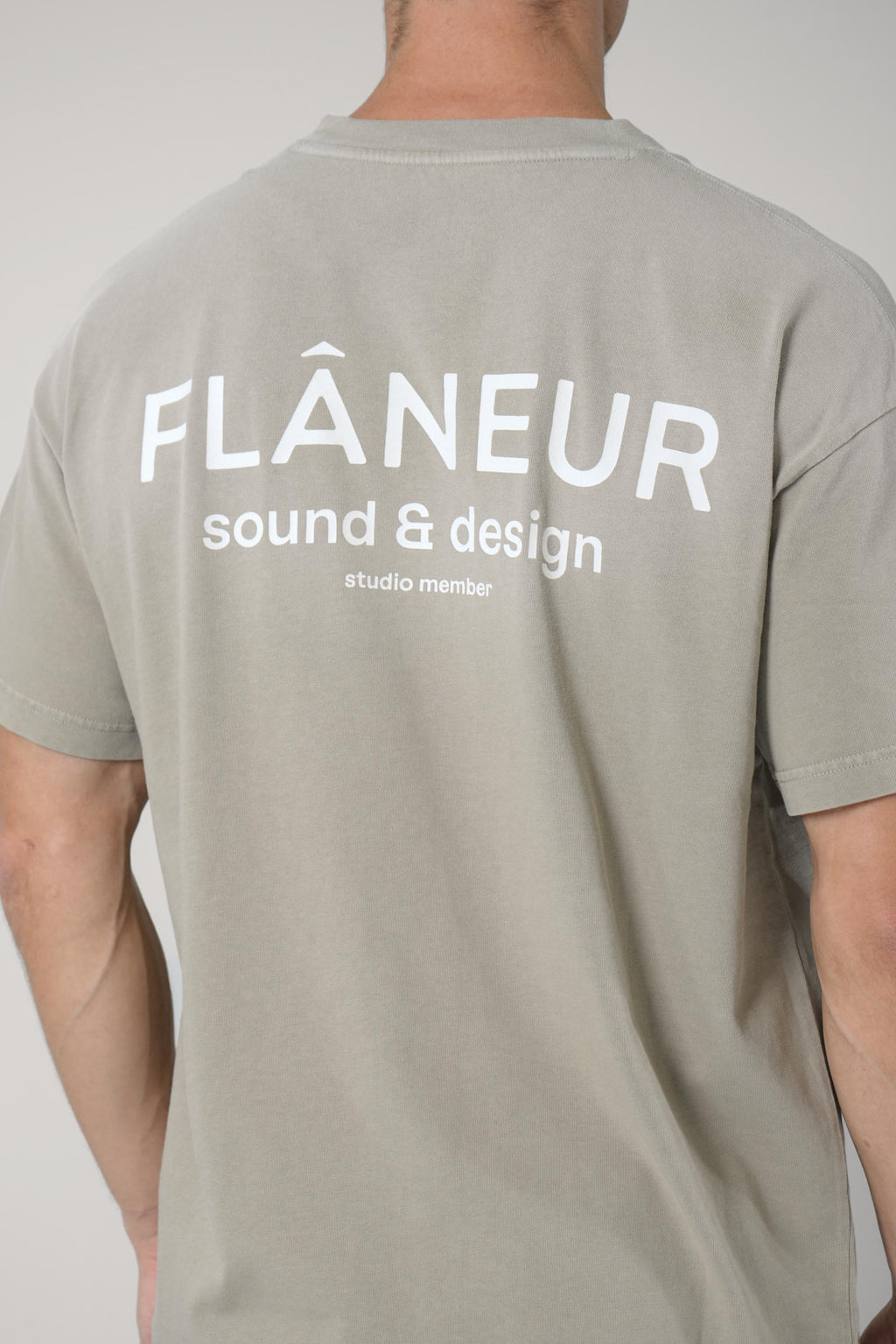 Sound & Design Studio Member T-Shirt – Washed Beige