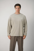 Sound & Design Studio Member Long Sleeve – Washed Beige