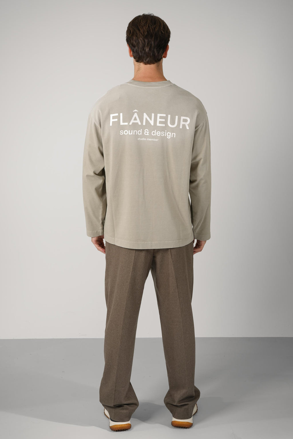 Sound & Design Studio Member Long Sleeve – Washed Beige