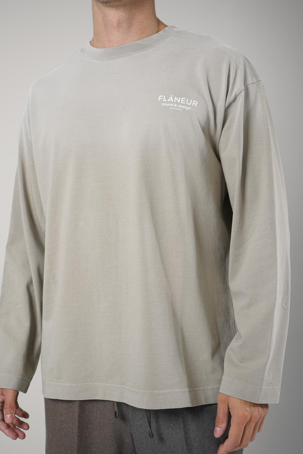 Sound & Design Studio Member Long Sleeve – Washed Beige
