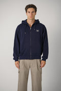 Slogan Zip Sweatshirt